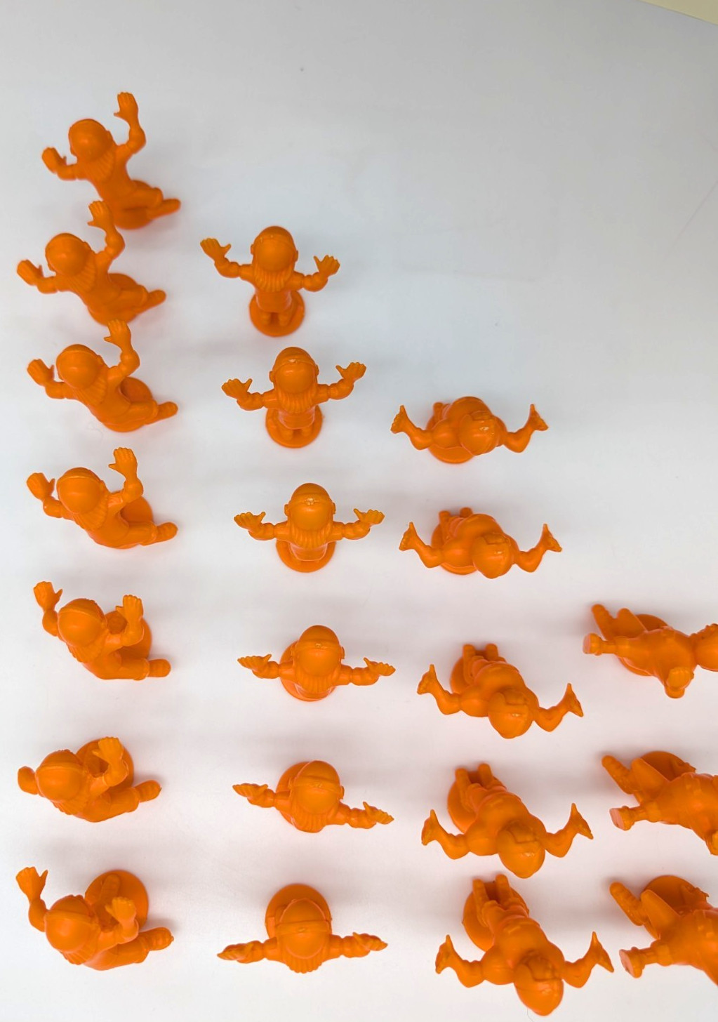 21 Tipsy Tower Game Figurines for 1992 Vintage for Replacement (No Other Pieces)