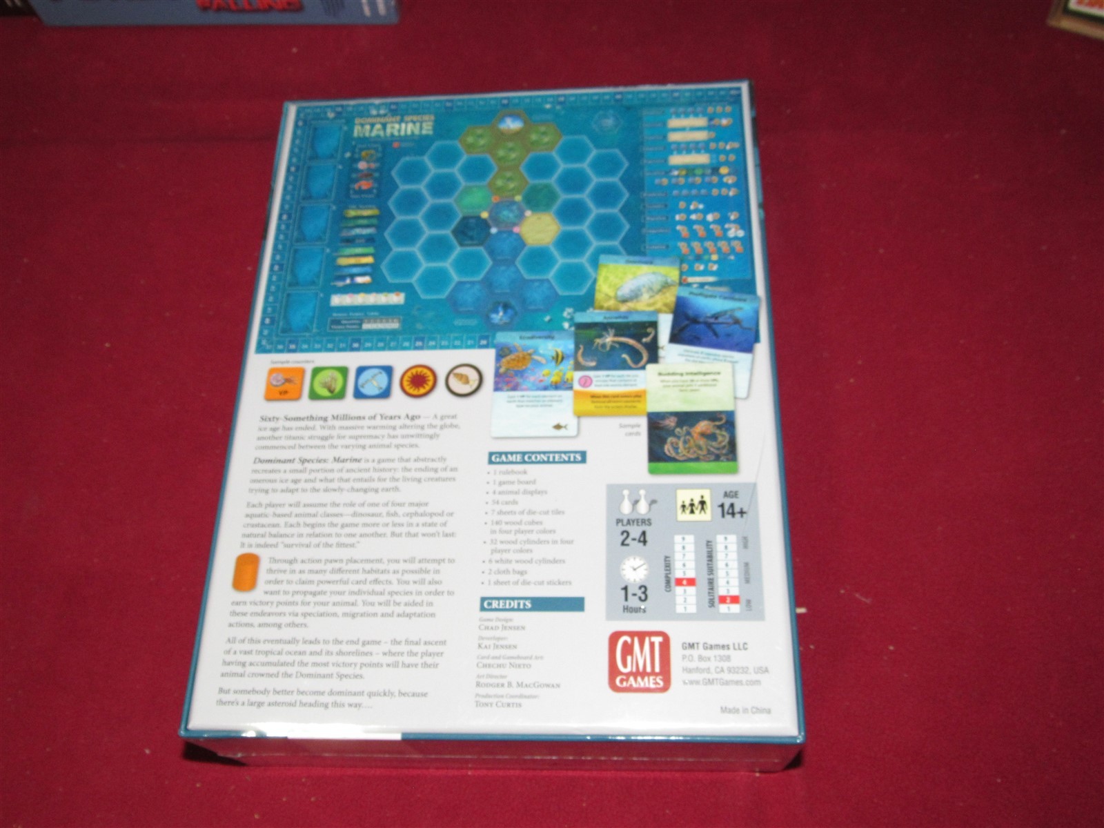 GMT: Dominant Species Marine: Sealed