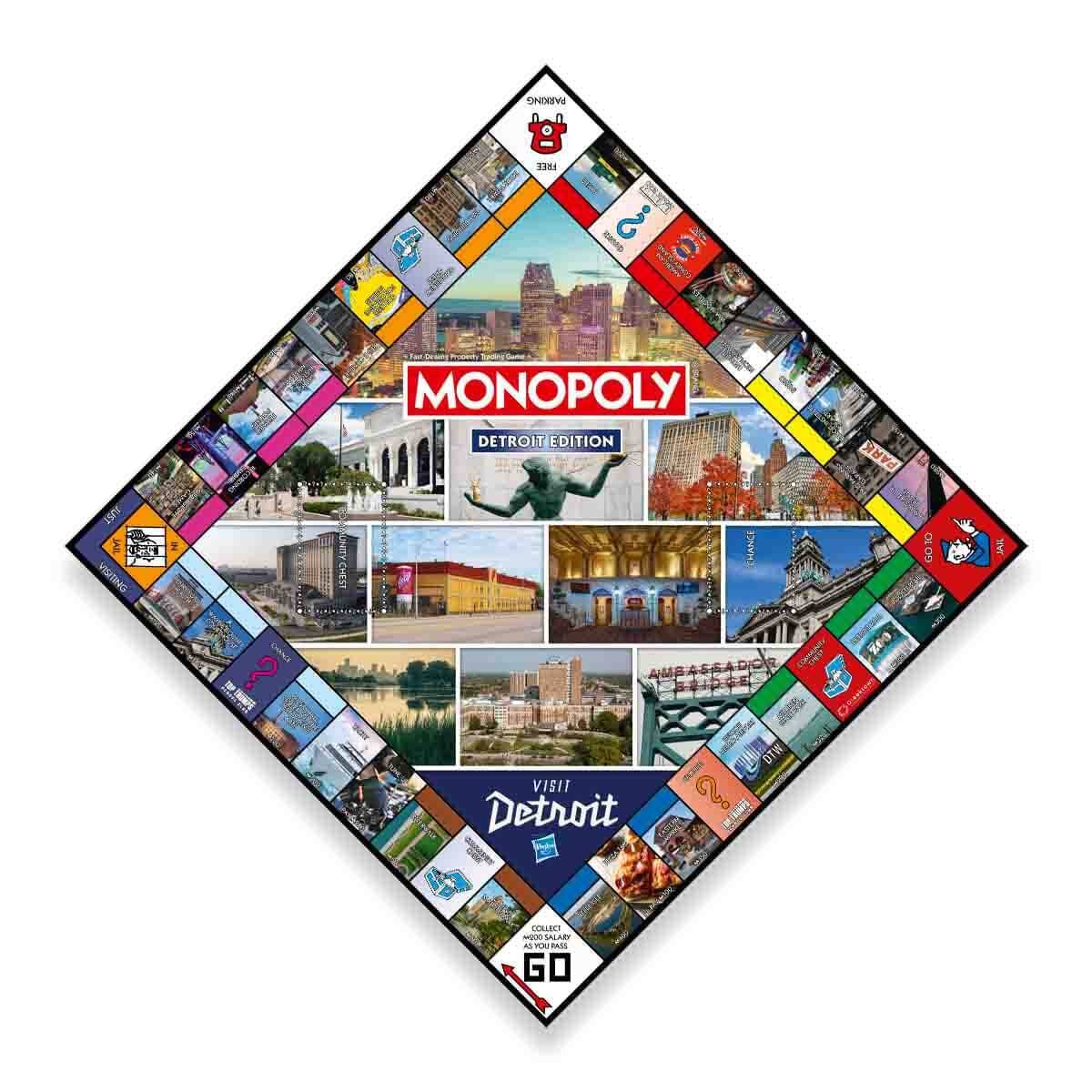 Detroit, MI Monopoly Board Game – New & Sealed