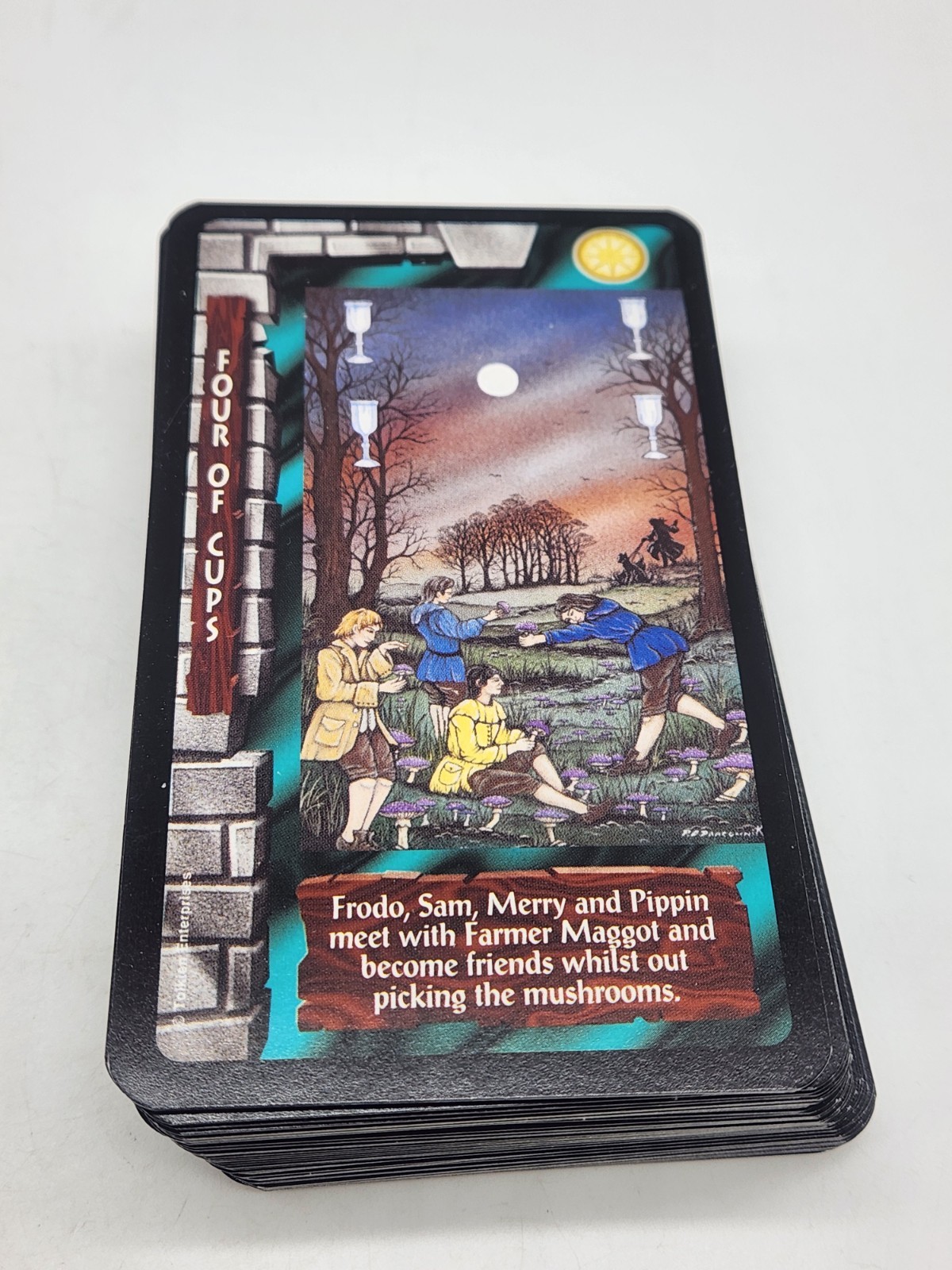The Lord Of The Rings Tarot Deck & Card Game 1996 U.S. Games System Complete Set