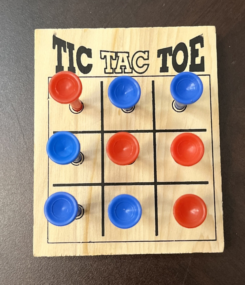 Peg Board Game Wood Tic Tac Toe Magic Challenger Racing Universe Travel Lot of 7