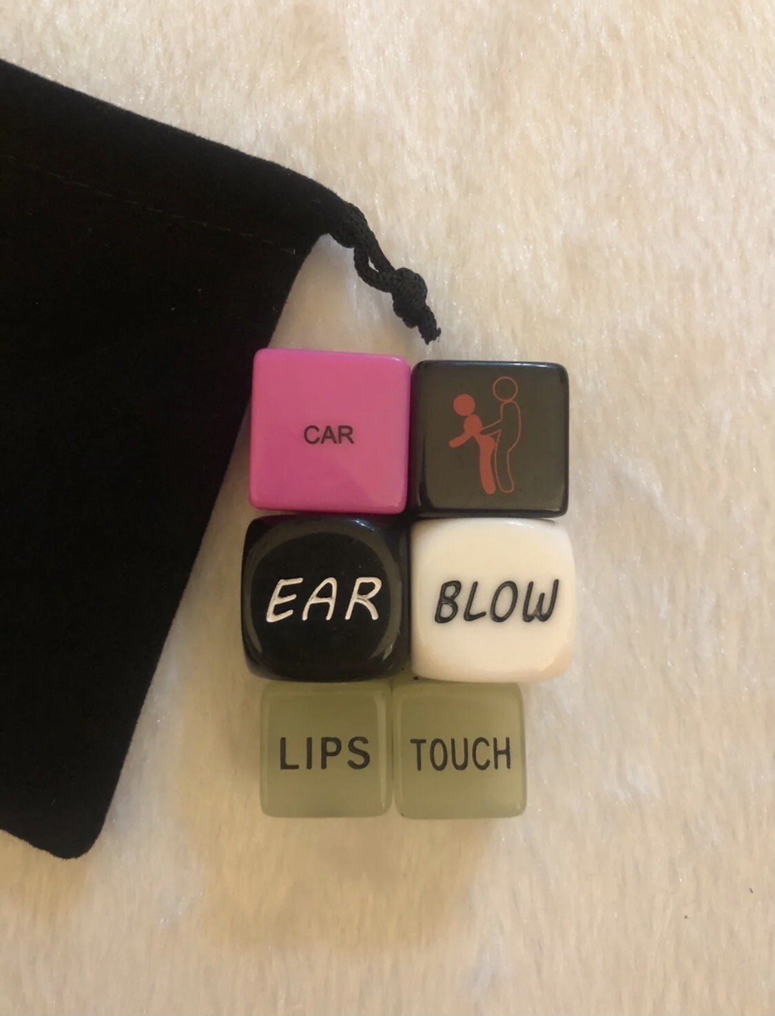 6pcs Love/Sex Dice Set 4 Adult Couple/Bachelor/Bridal Shower Party Gift/Game/Toy