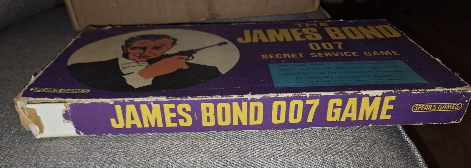 James Bond 007 Secret Service Board Game 1965 Spear’s Games in Original Box