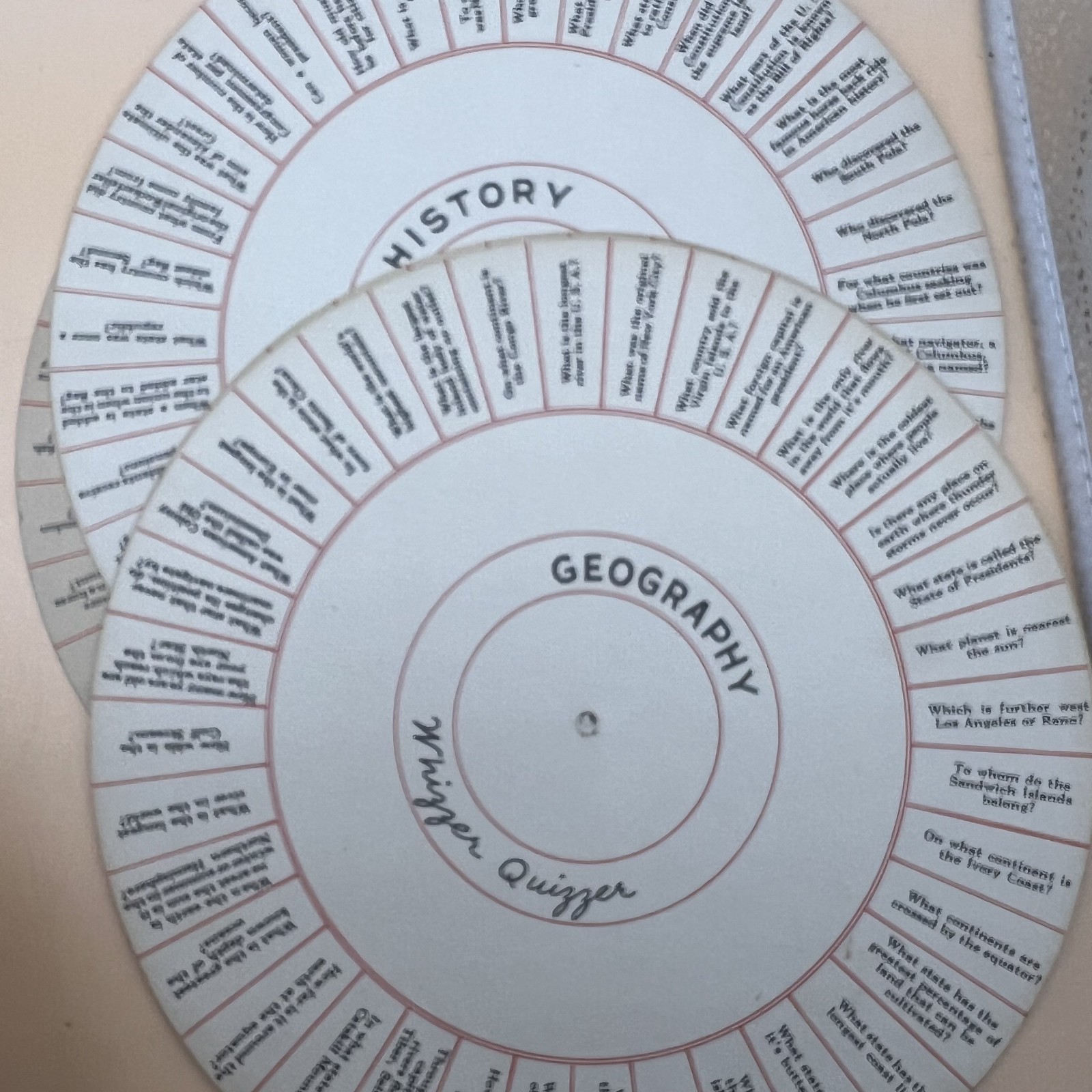 Vintage 1950s/60s Electric WHIZZER QUIZZER Game Rex Products USA