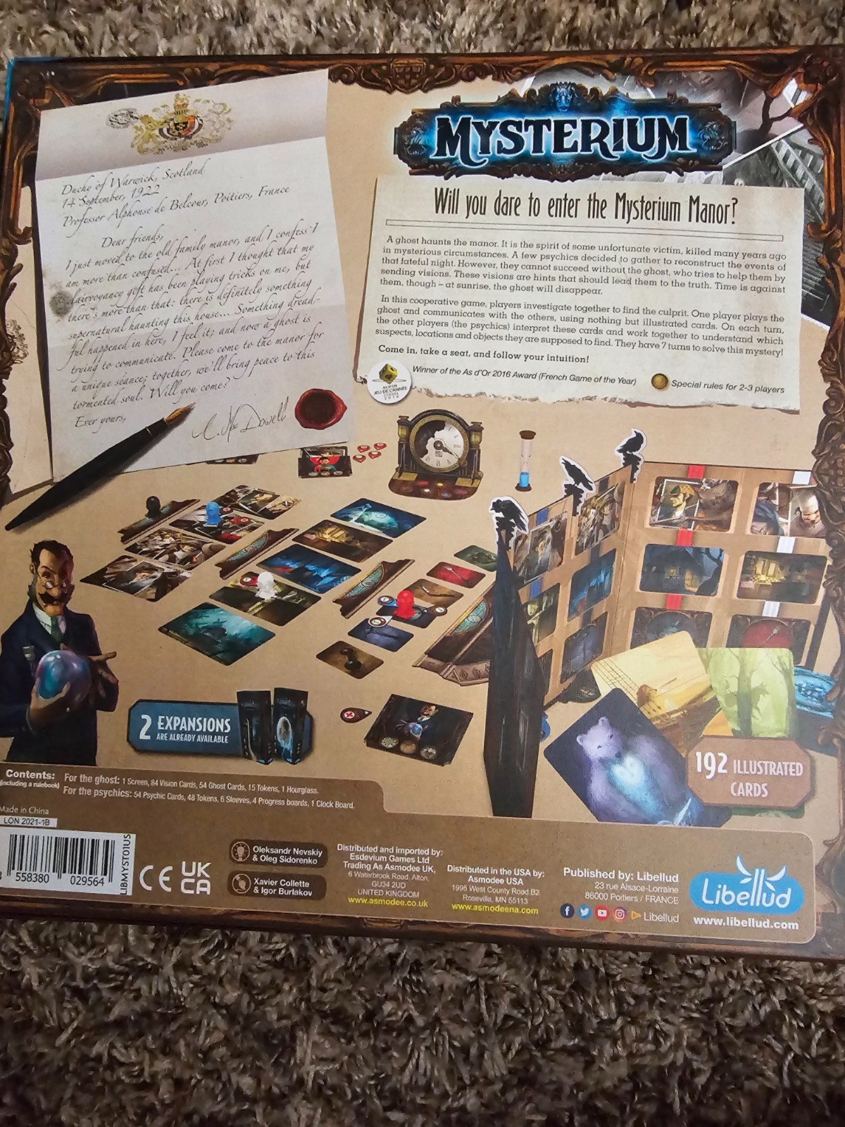 Mysterium Strategy Board Game