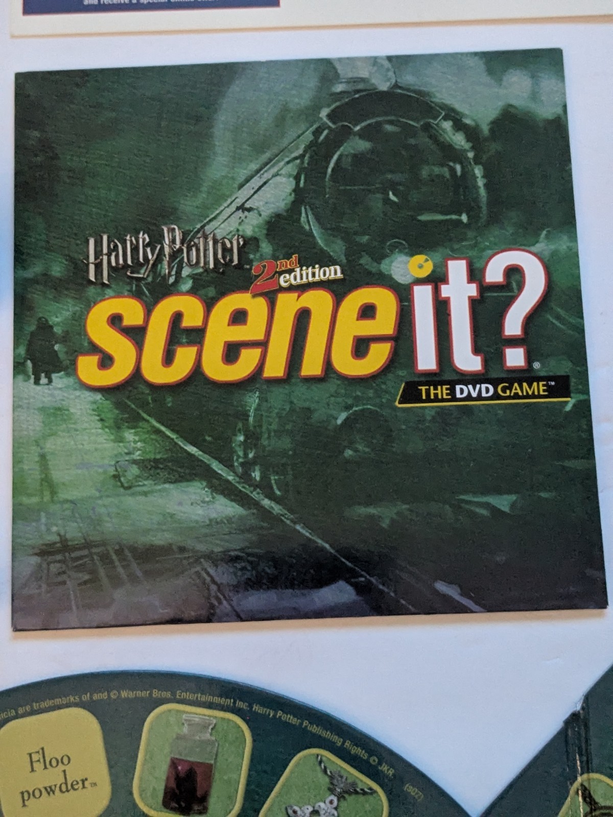 Harry Potter Scene It? The DVD Game 2nd Edition *Rare* (No DVD) *Free Shipping*