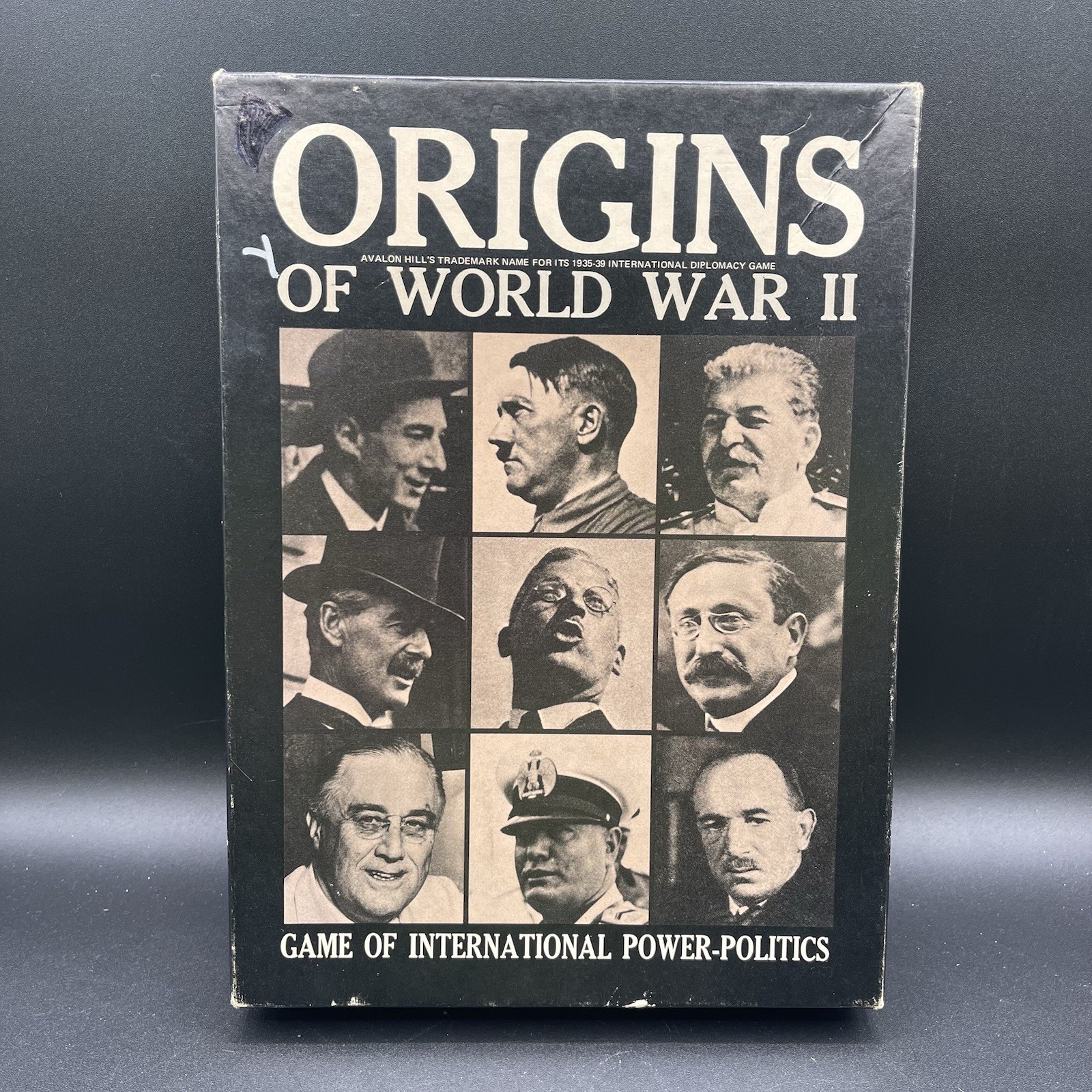 Origins of World War II 2 – 1971 Board Game (Unpunched)