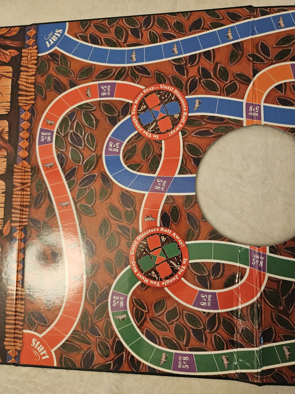 Cardinal Jumanji Board Game Complete Set 2017