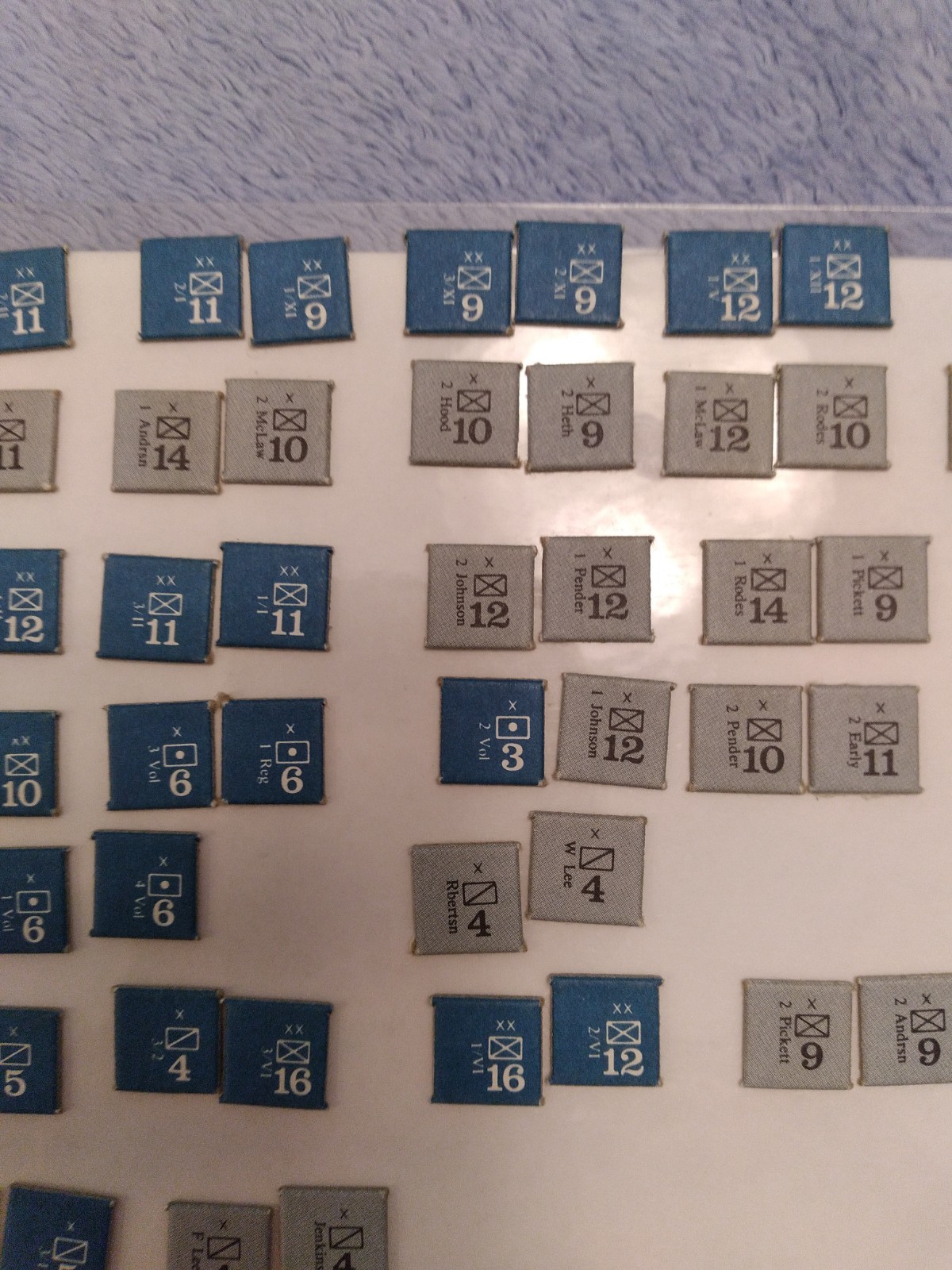 SPI Folio Wargame Blue & Gray I – Cemetery Hill Bag