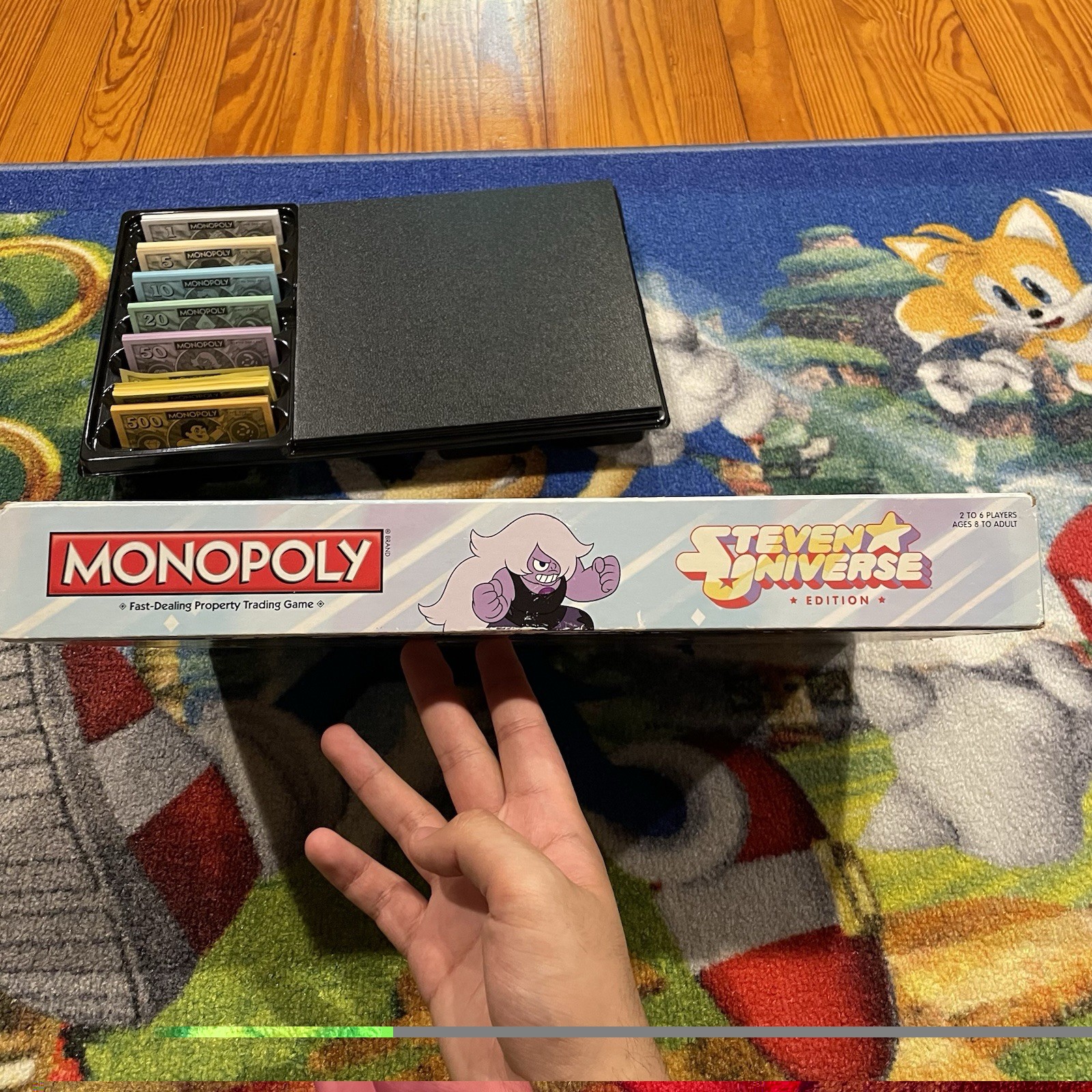 Steven Universe Monopoly Near Complete Cartoon Network Hasbro 2016 Used