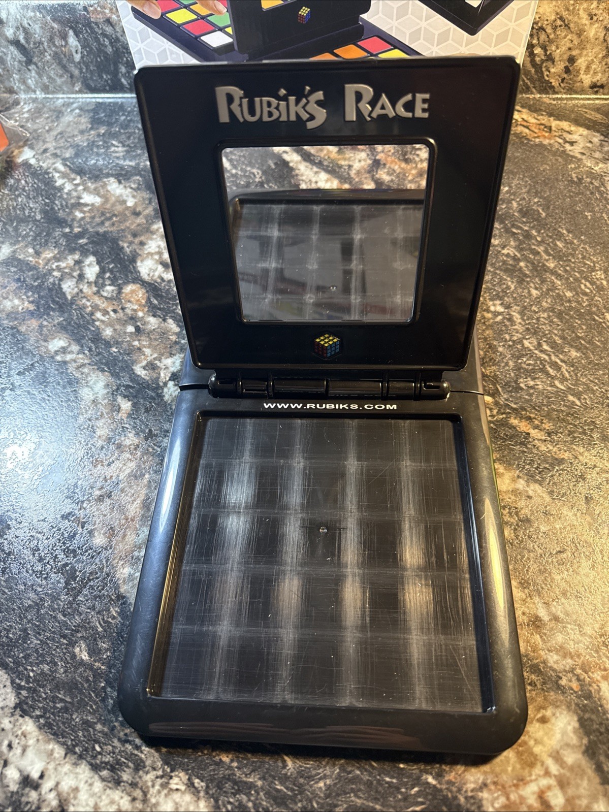 Rubiks Race Game Fast Paced Square Shifting Age 7 Plus Rubiks Cube COMPLETE