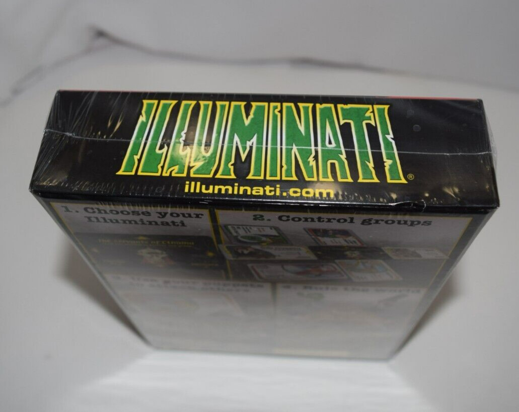 Illuminati 2nd Edition The Game Of Conspiracy Steve Jackson Games SJG 1387 Card