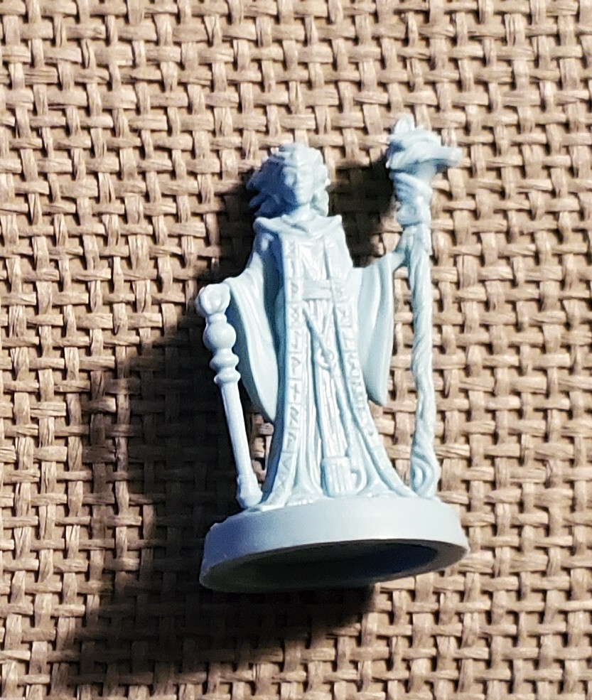 Heroquest Mage Of The Mirror Arch Mage Sinestra Mini & Spell Cards D&D