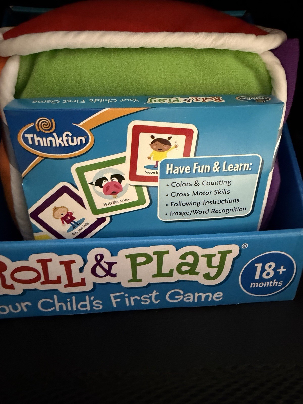 Thinkfun Game – Roll & Play – Your Child’s First Game NEW In box