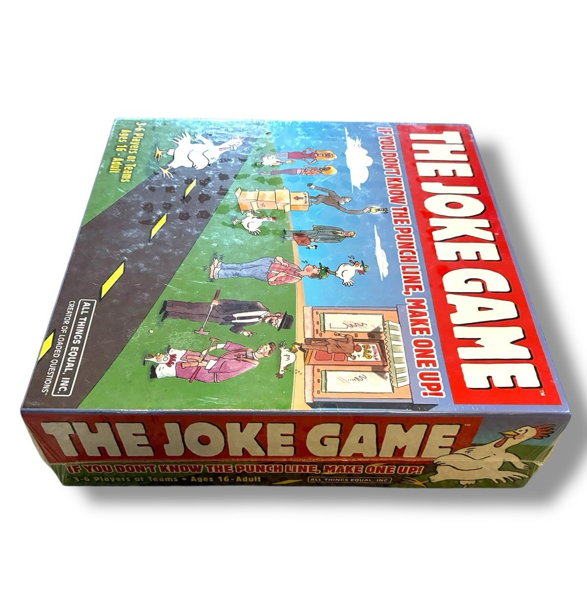 The Joke Board Game for 3-6 Players or Teams Ages 16 – Adult NEW / SEALED / USA