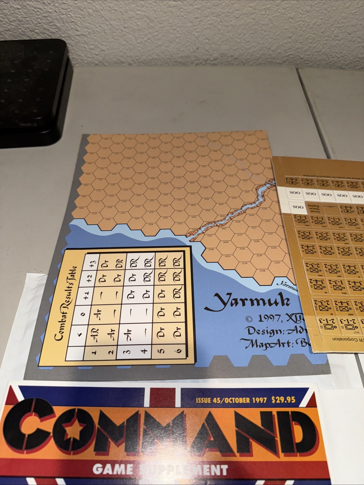 Command Magazine Issue 45: Game Supplement: Operation Sea Lion/Yarmuk: Unpunched