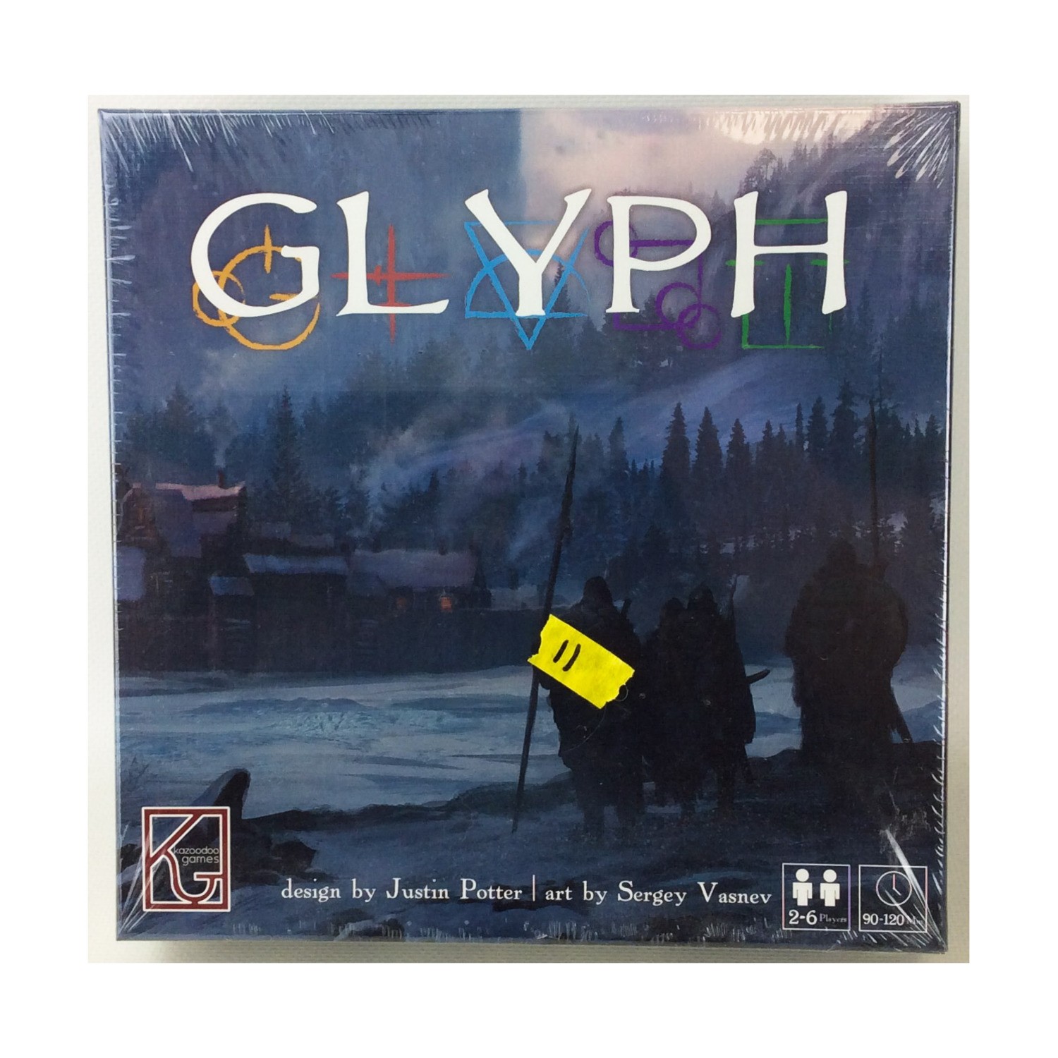 Kazoodoo Games Board Game Glyph Box SW (New)