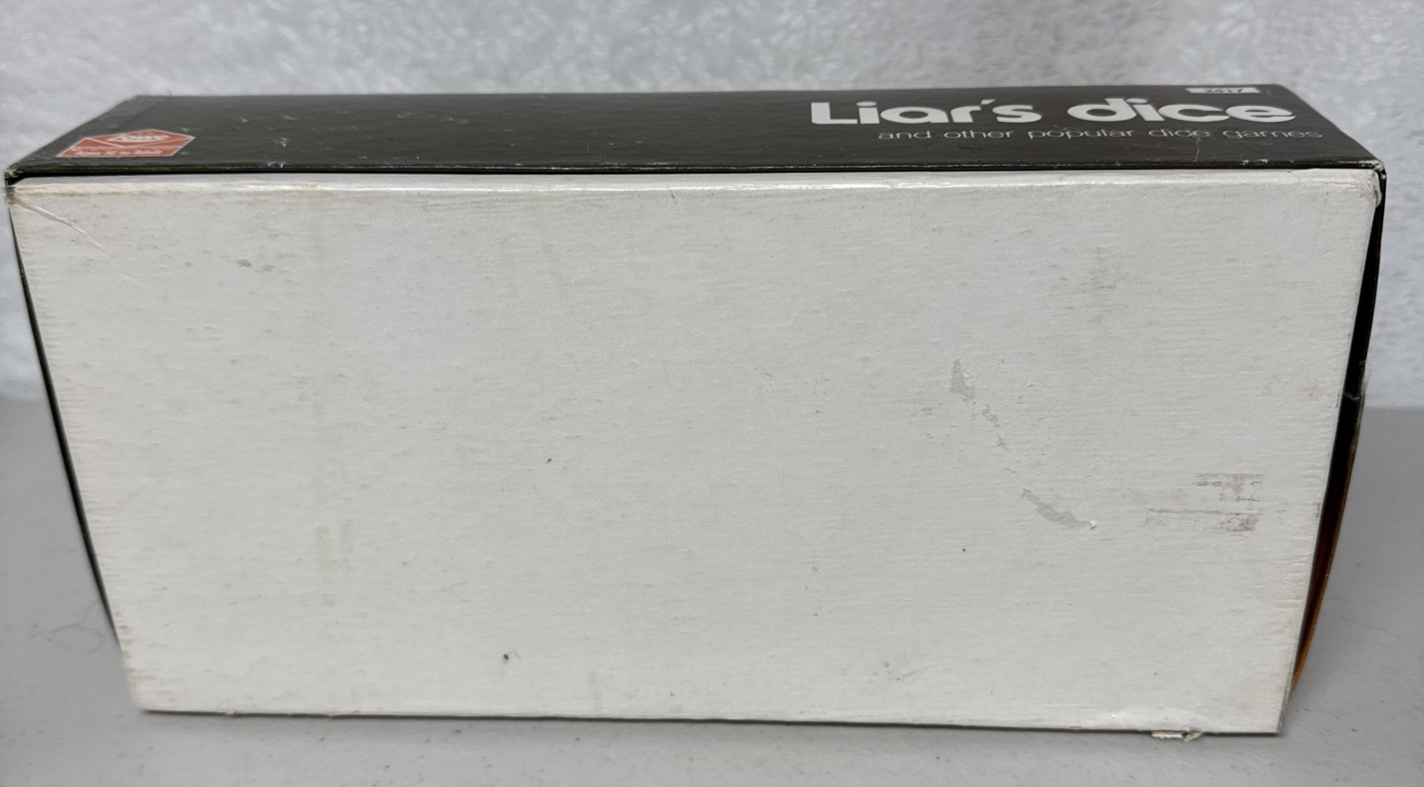 E.S. Lowe Liar’s Dice Game Complete With Box Damage Ages 10 And Up
