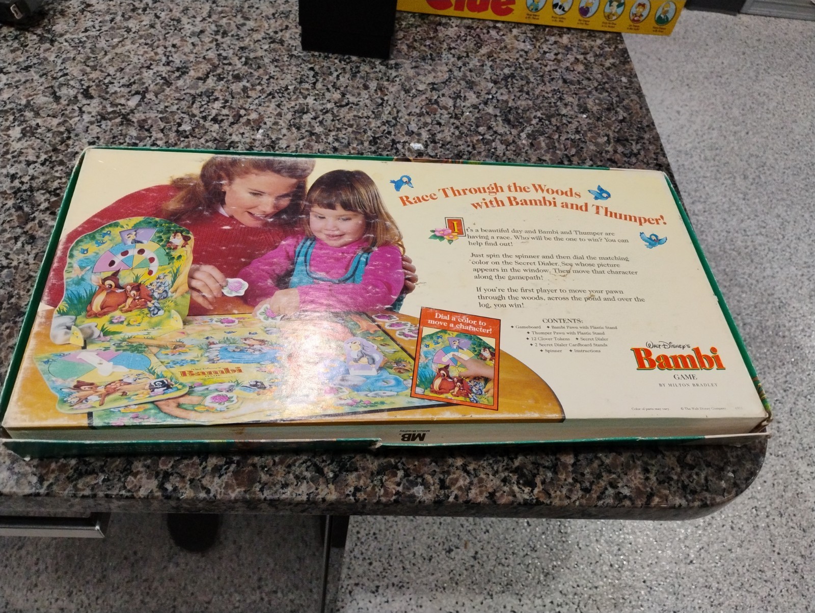 1992 Walt Disney Bambi Board Game