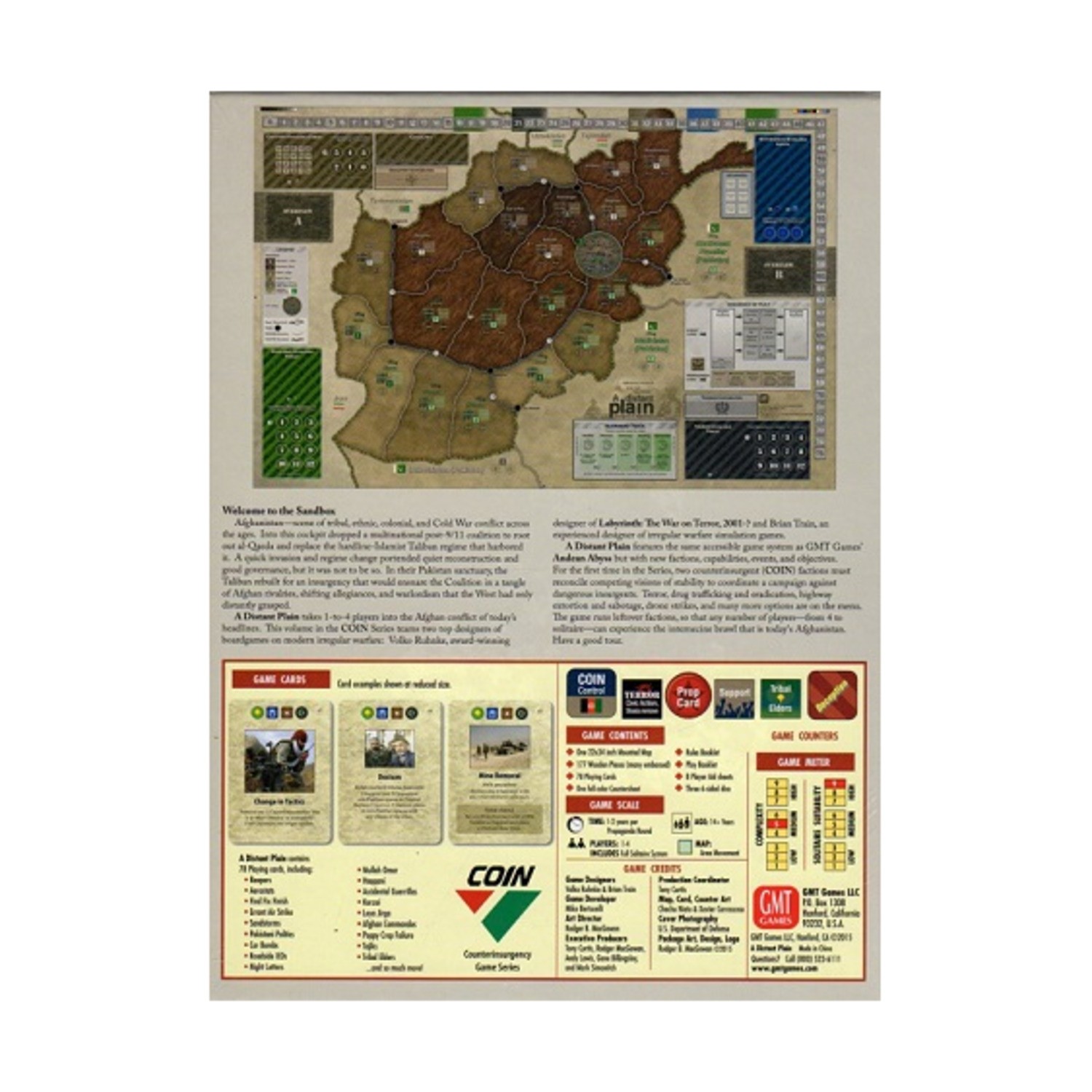 Coin Series Distant Plain, A Insurgency in Afghanistan (2nd Edition) VG+/NM