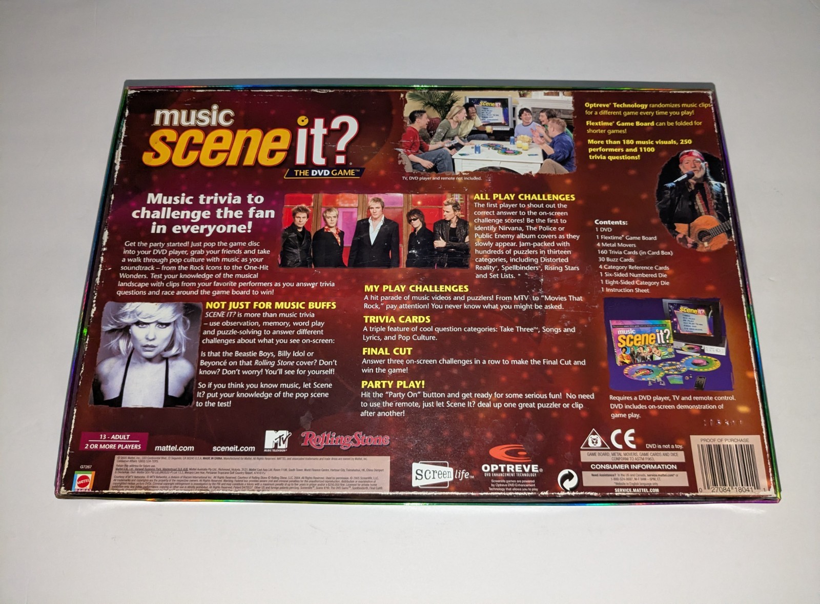 Scene It? Music DVD Game – Music Trivia Game – Free Shipping – Read Description