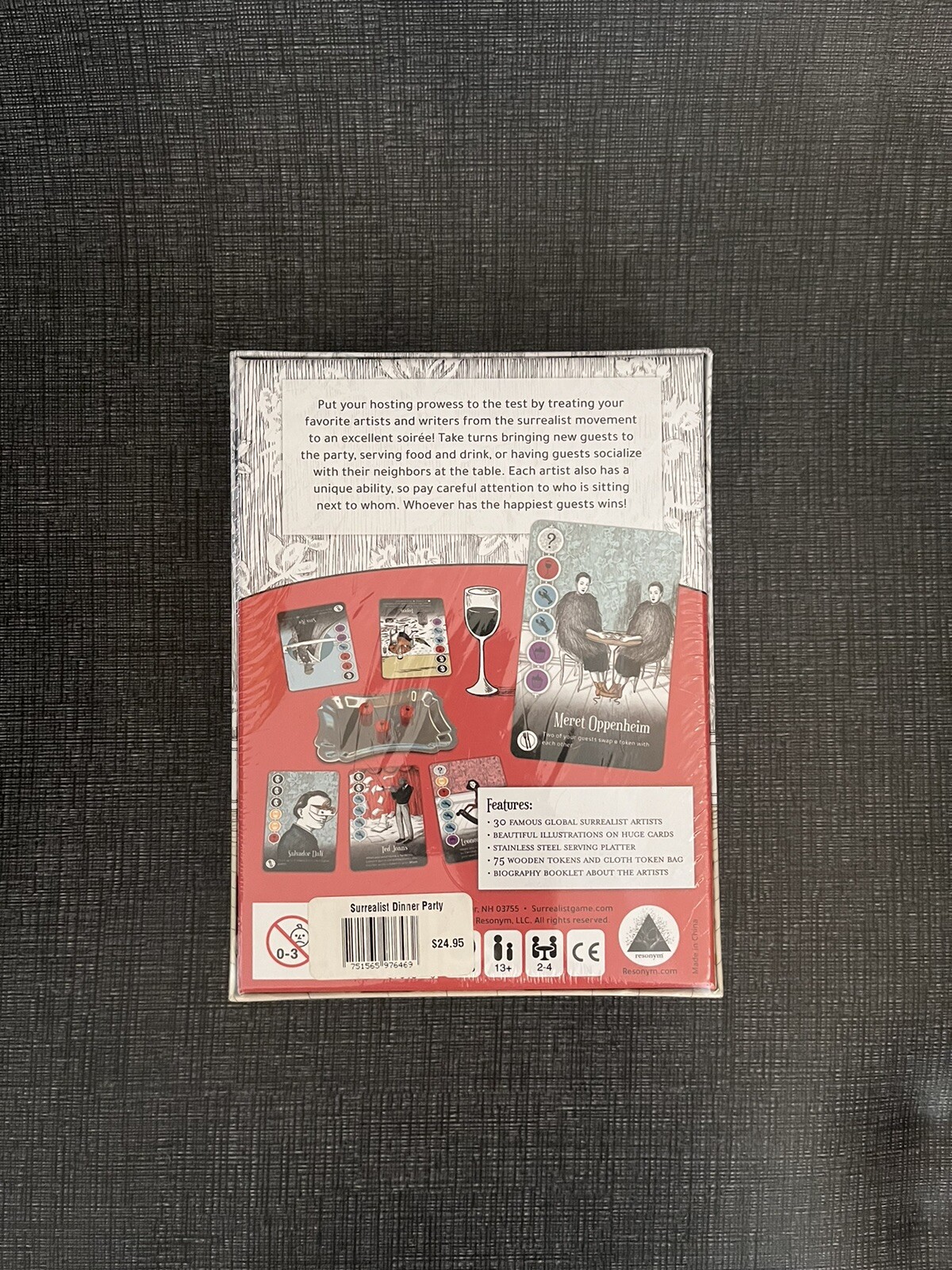 Surrealist Dinner Party: A Set Collection Card Placement Card Game (2-4 Players)