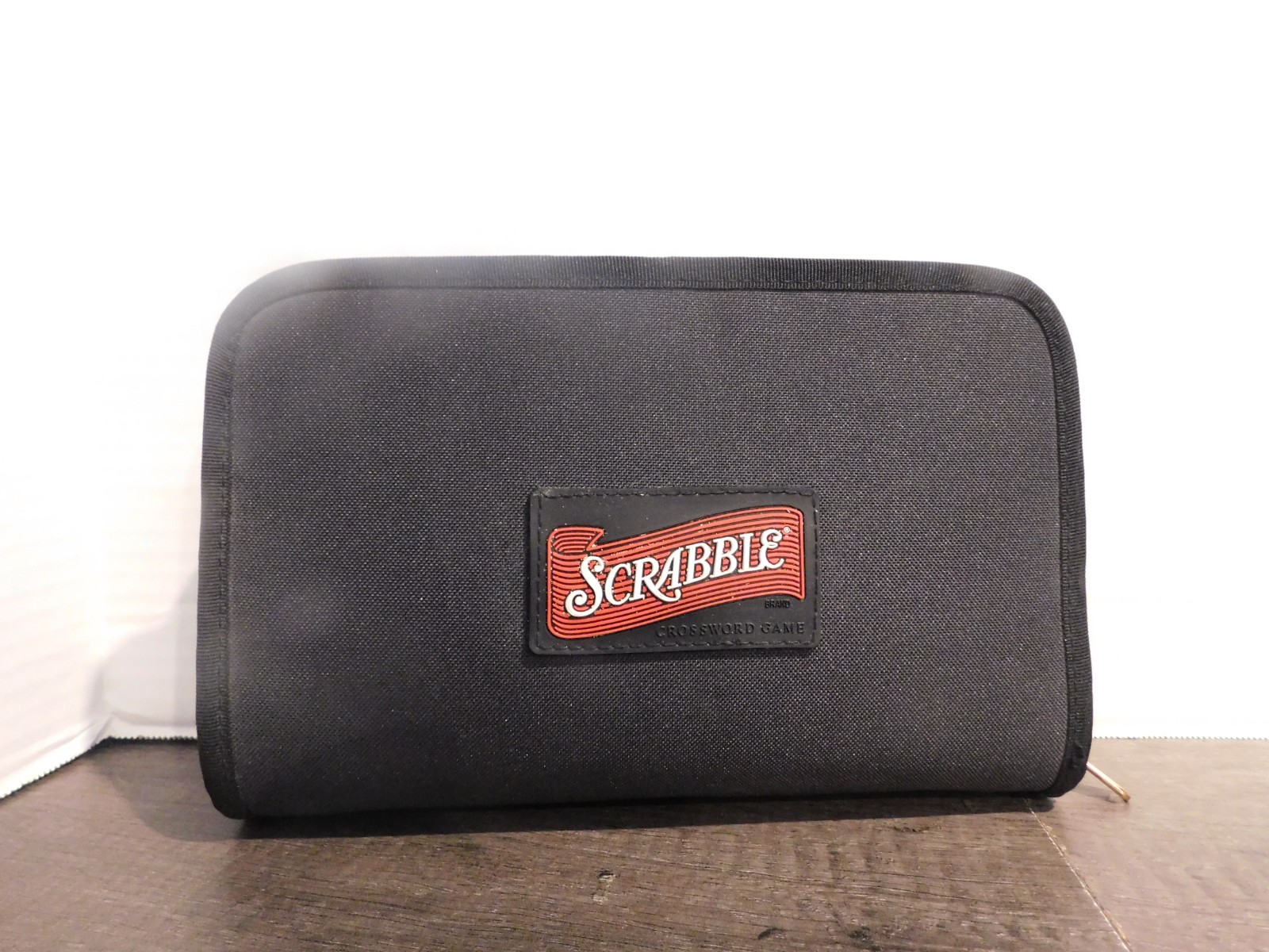 Scrabble Travel Folio Carrying Case Edition 2001 Hasbro Deluxe Zippered Case