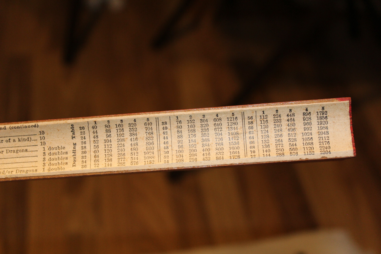1923 MahJong Mah Jong Milton Bradley 4 RARE TILE RACKS 143 Tiles Instruction