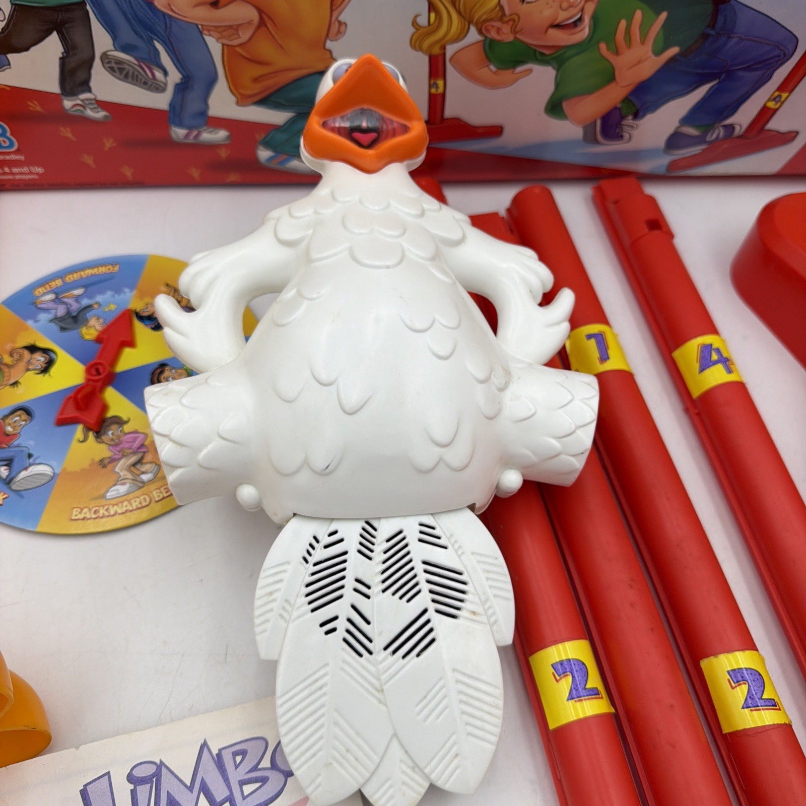 1994 Chicken Limbo Electronic Party Game Milton Bradley Complete WORKS SEE VIDEO