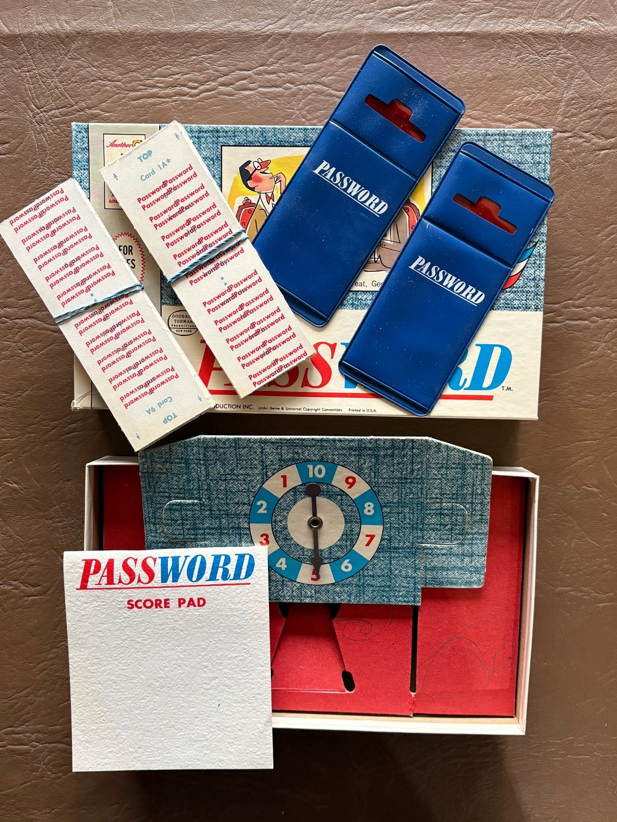 Milton Bradley Password Game 1962 #4260 Volume 2 Made In USA
