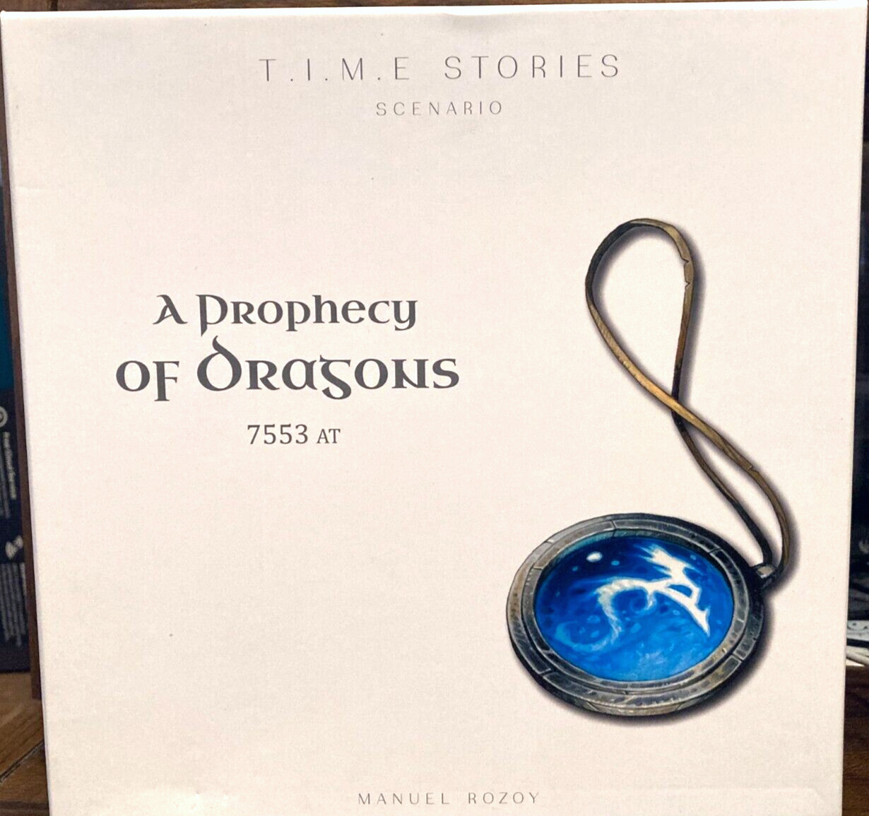 T.I.M.E Stories: A Prophecy of Dragons (Board Game Expansion) time deck UNPLAYED