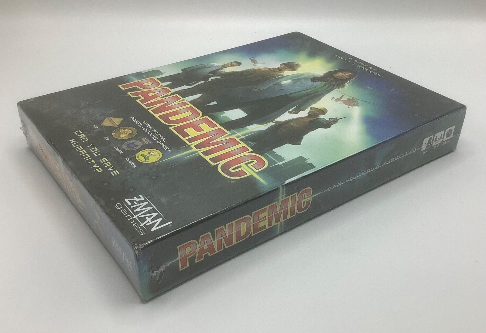 Pandemic -2013 Zman Multiplayer Board Game-Origins Award-NEW SEALED