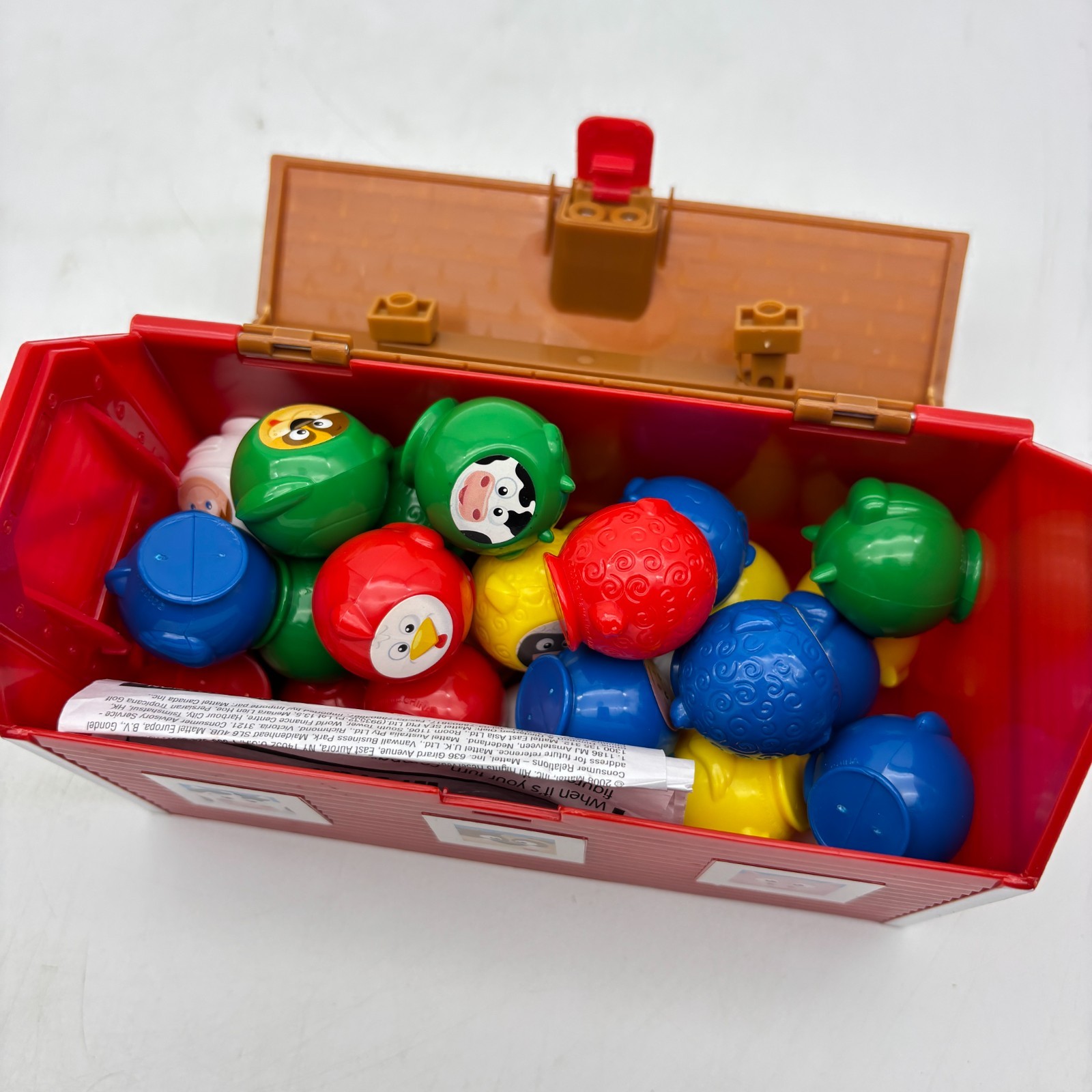 Uno Moo All Animals and Farmers No Hay Mattel 2008 Children’s Game