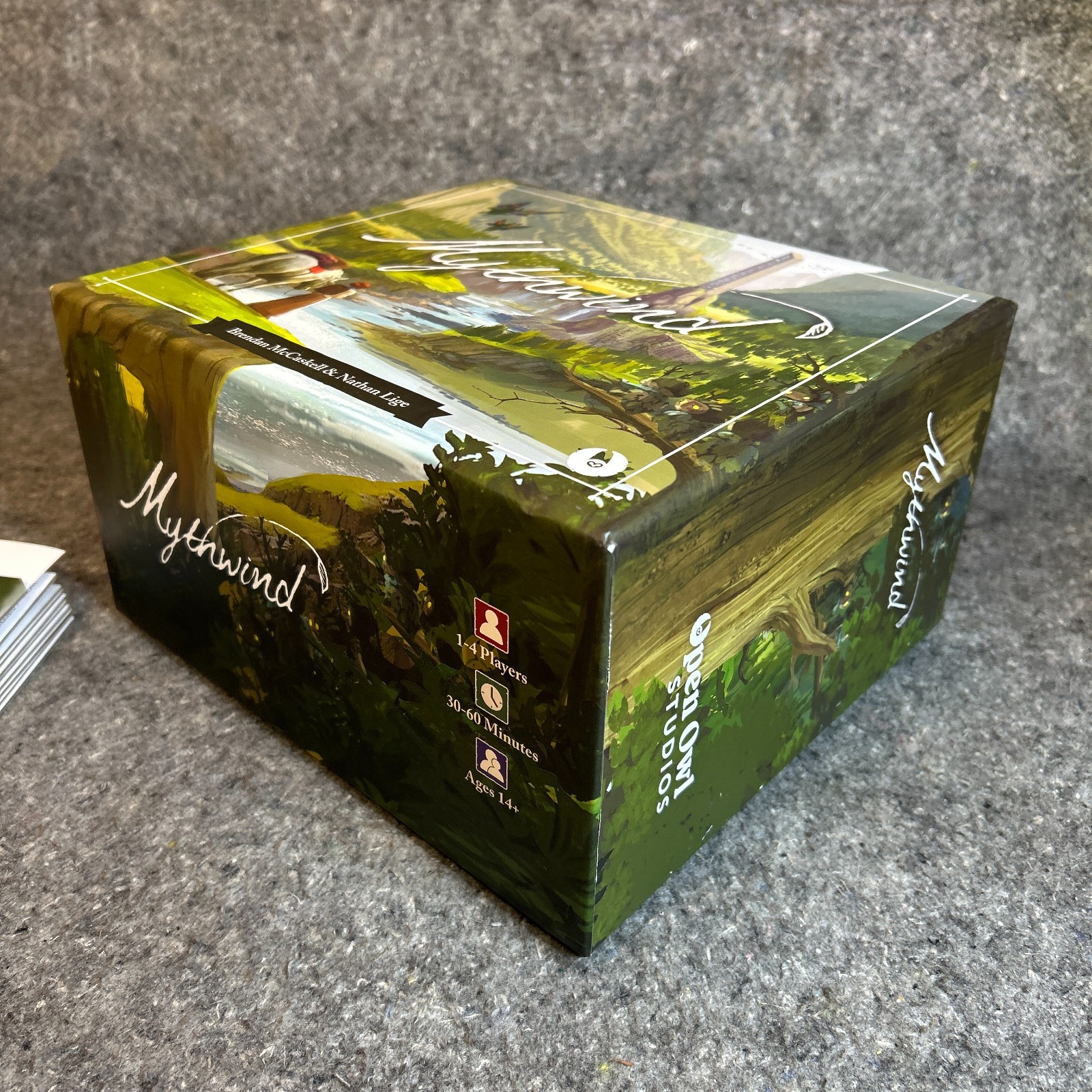 Mythwind Base Board Game Open Owl Studios Unknown Completeness As-Is MW02en