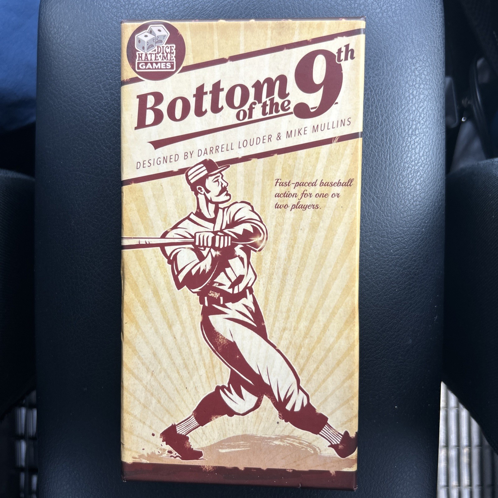 Hate Me Games Bottom of the 9th Sports Baseball Dice Card Game