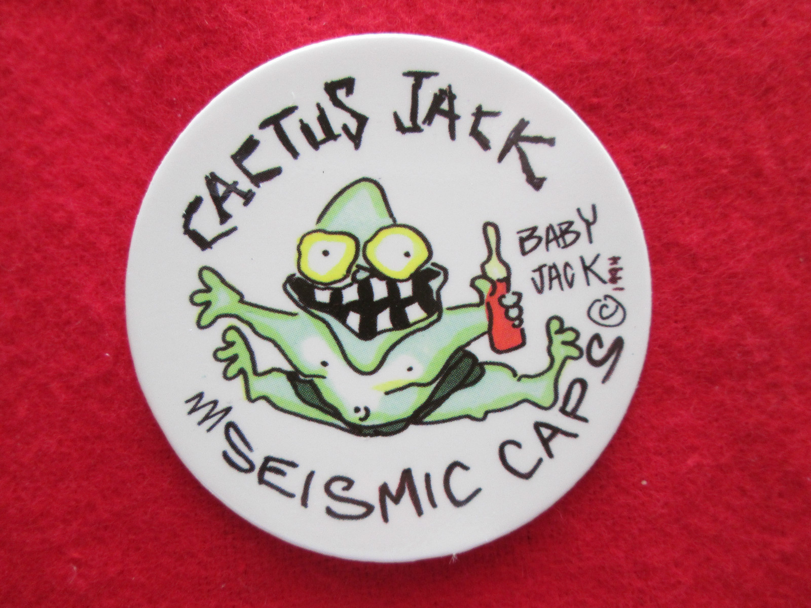 RARE! 30 SEISMIC CAPS 1994 Limited Edition milkcaps pogs tazos by Brian Bent