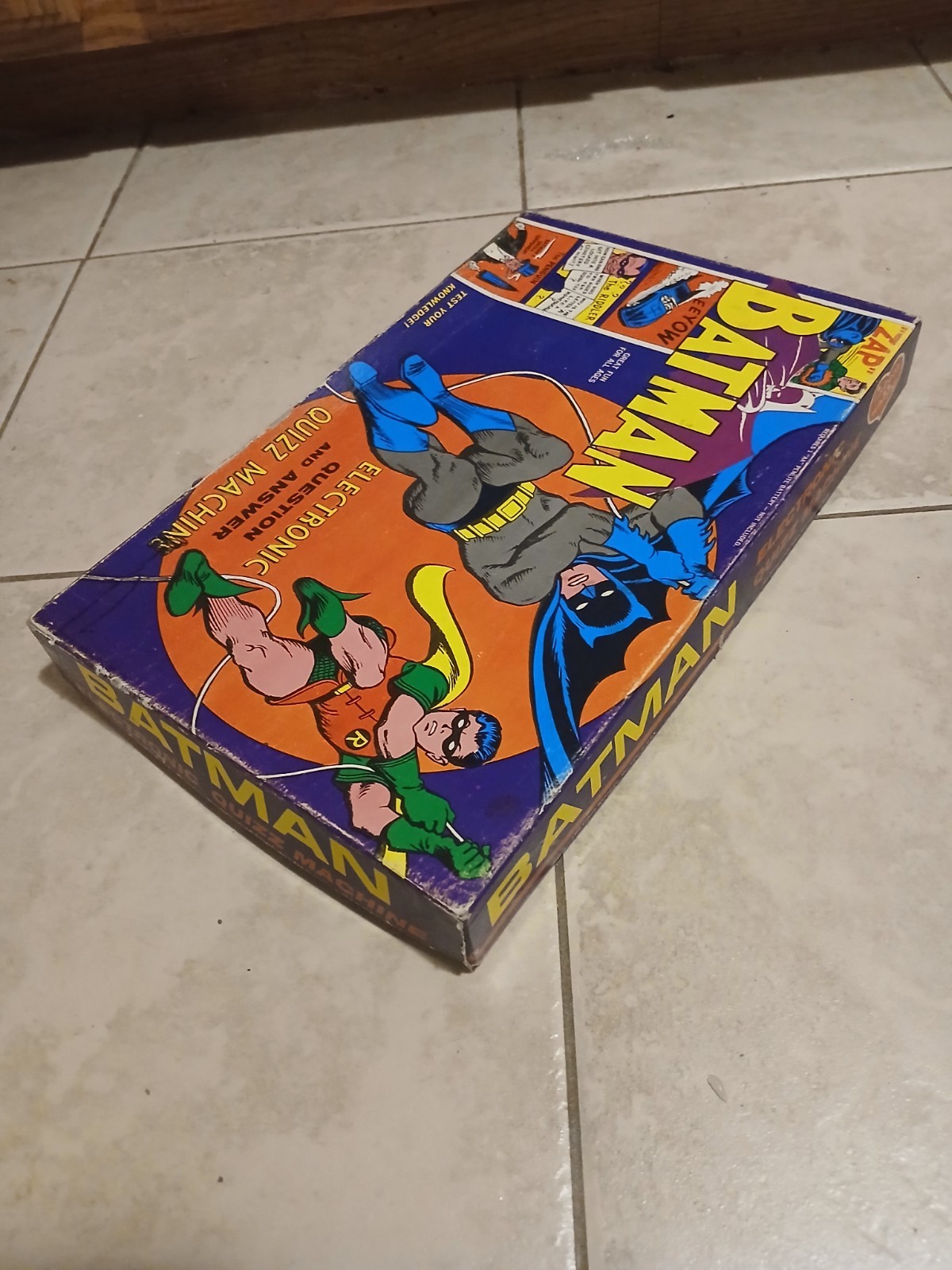 1966 Batman ElecTronic Quiz Game HTF.