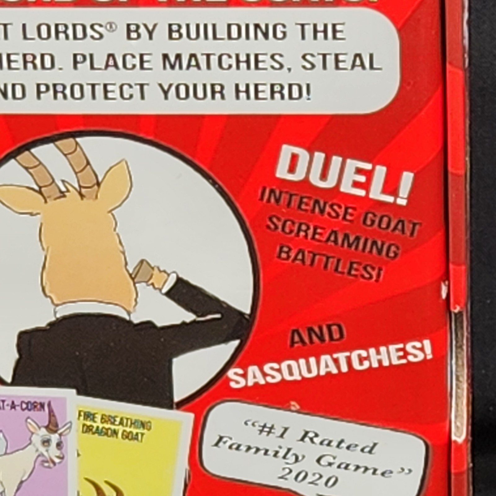 Goat Lords Competitive Card Game for 2 to 6 Players ~ Gatwick – Complete Set