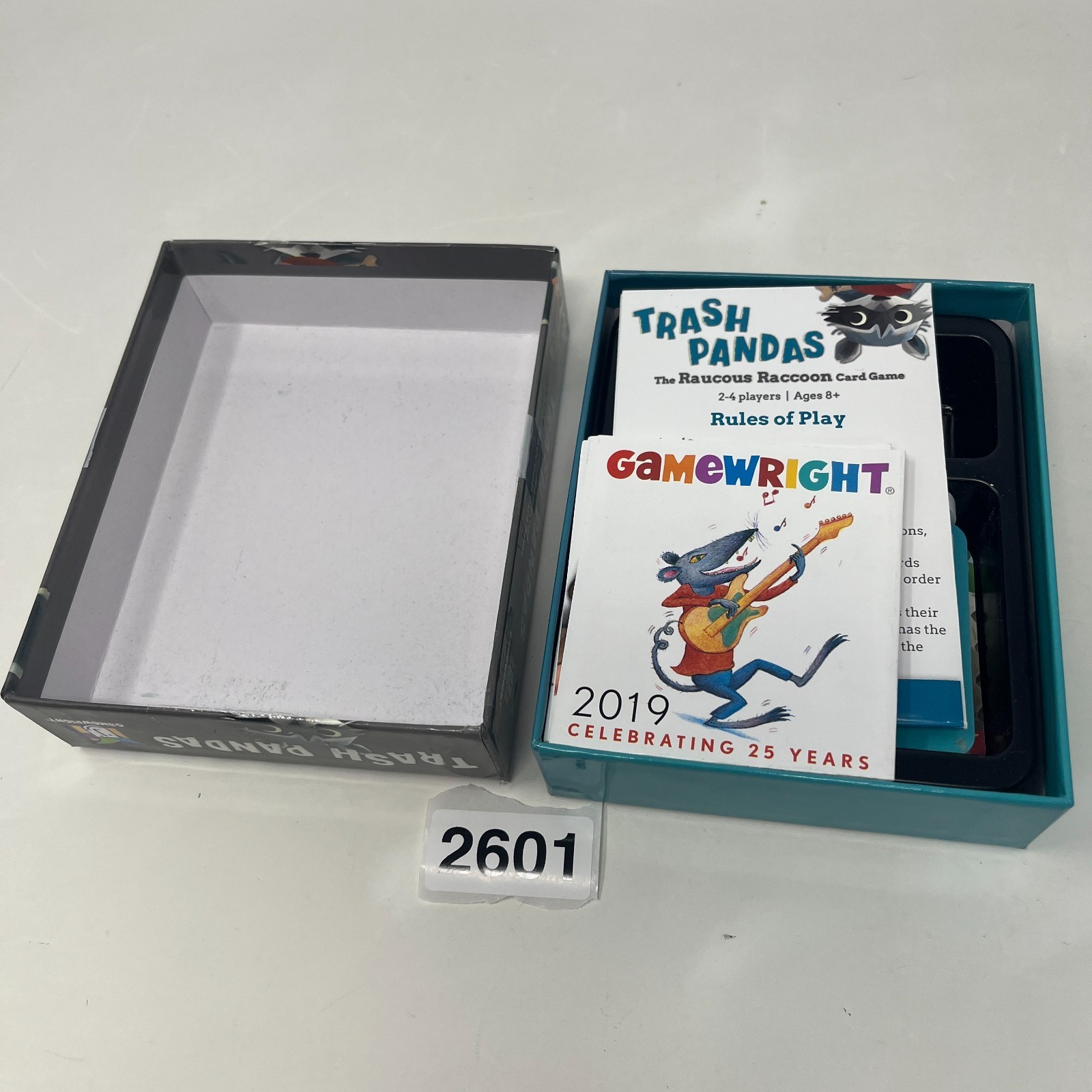 Gamewright Trash Pandas Card Game 2018 COMPLETE