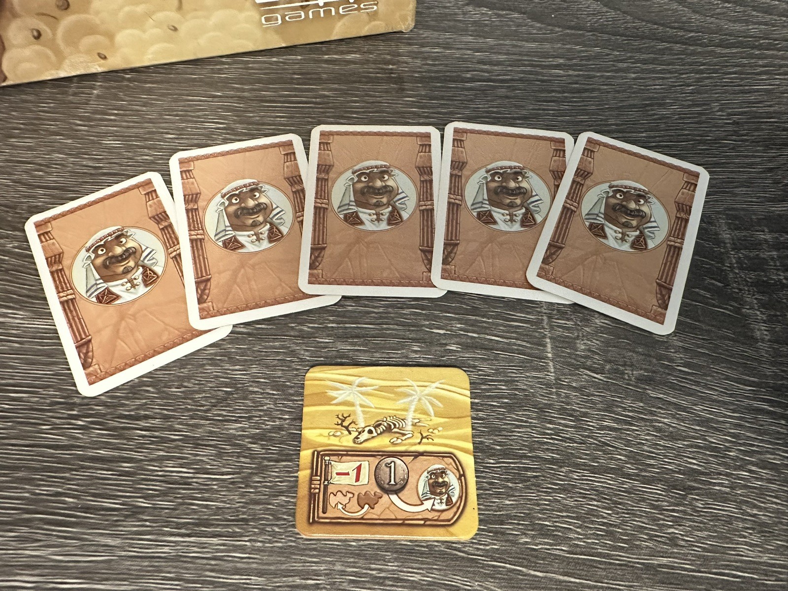 Camel Up Board Game First Edition Replacement Betting Card & Oasis/Desert Tile