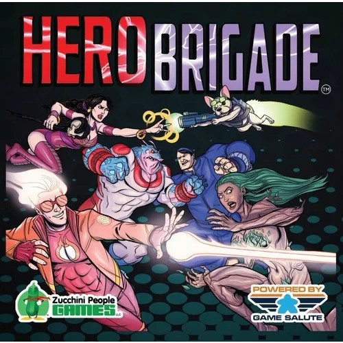 HERO BRIGADE Heroic Deck Building & Card Battling Game (1-2 Players, 13+)
