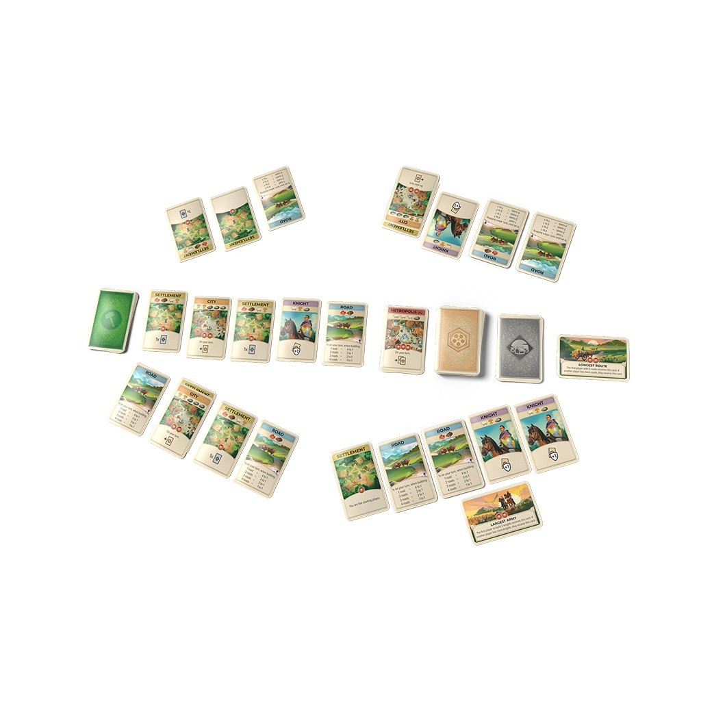 Catan On The Road Card Game Catan Studio Settlers Of CN3143 Stand Alone Family