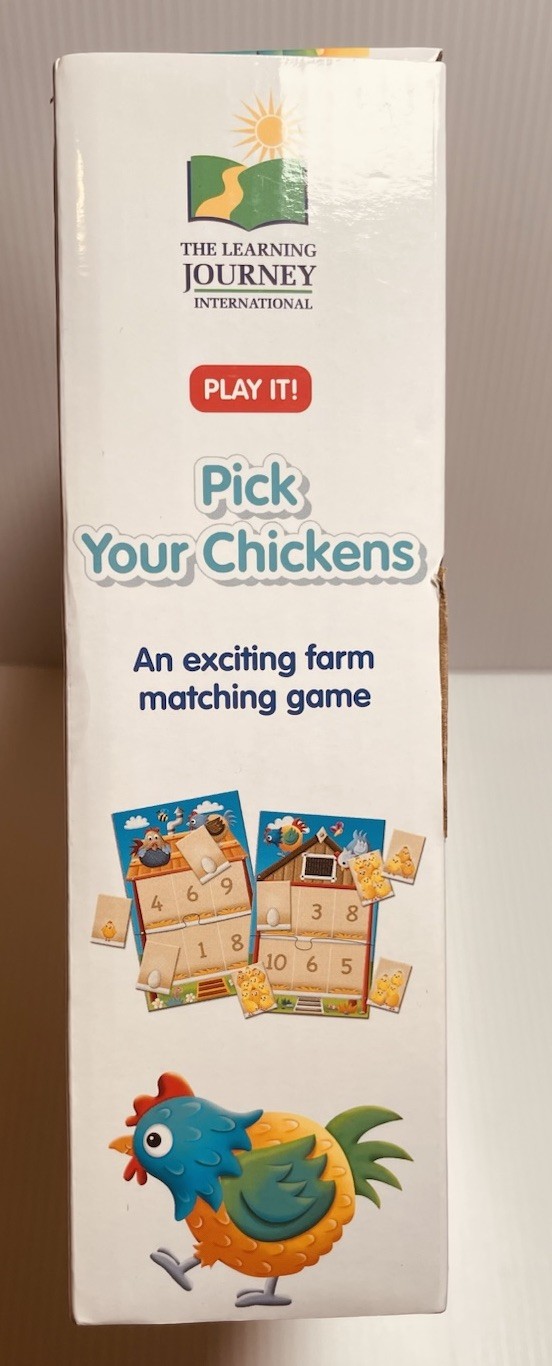Matching Game – Pick Your Chickens, For Ages 3 – 6 Years