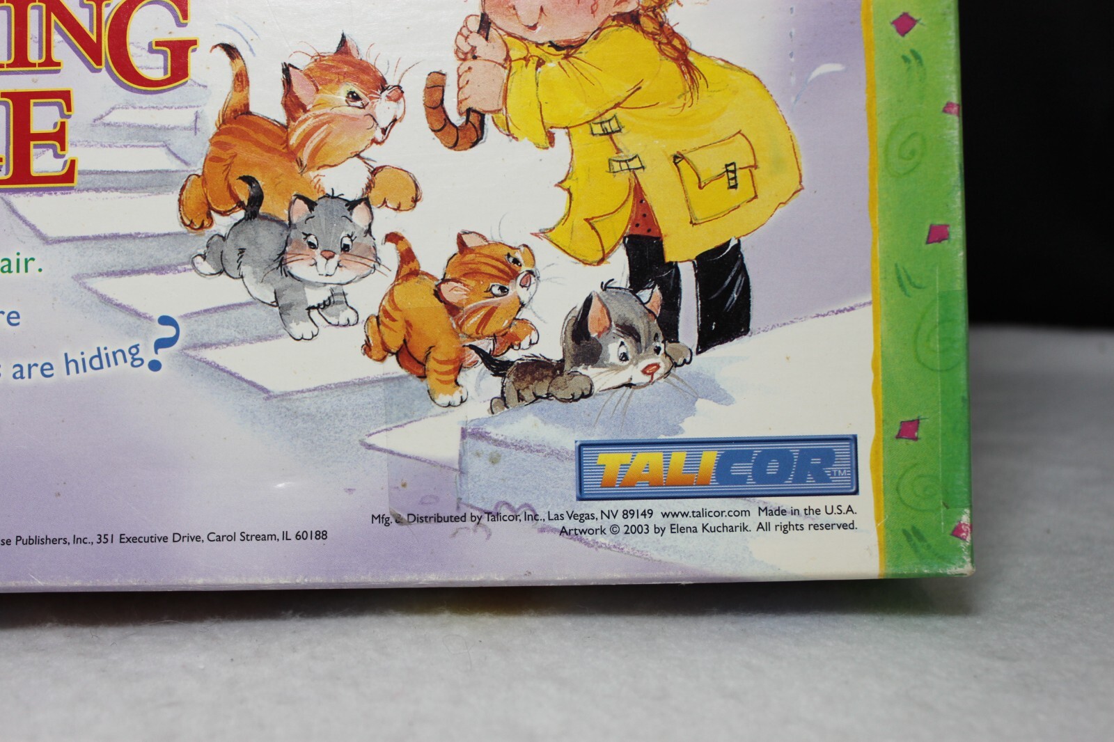 Vintage 2003 Talicor Little Blessings Rainy Day Matching Game 100% Complete