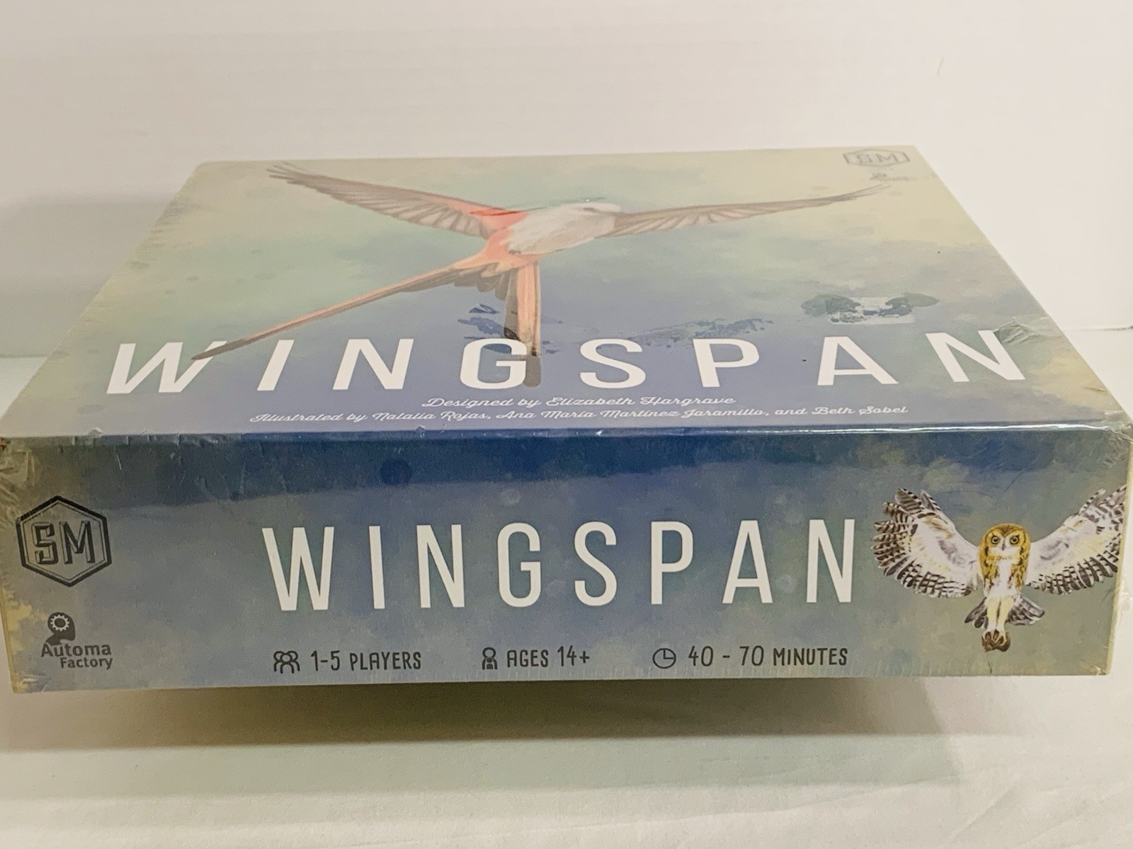Wingspan Stonemaier Games 2nd Edition Birding Board Game 2019 STM910 Sealed