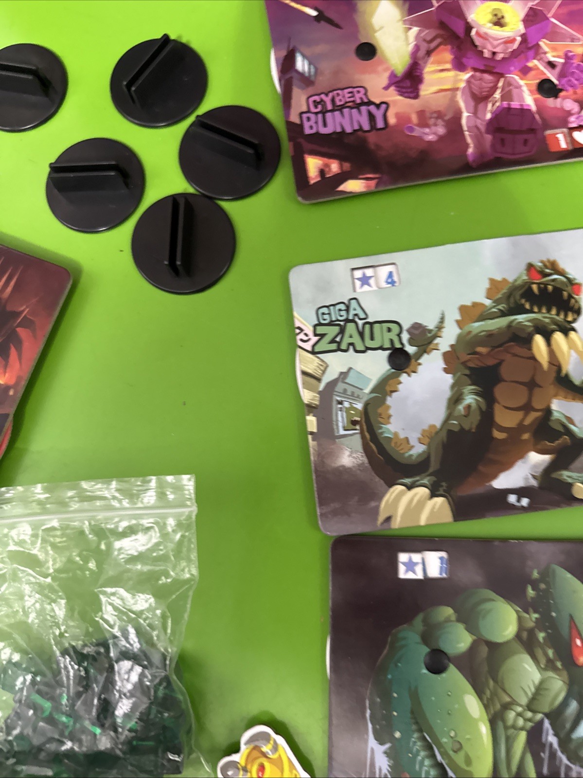KING OF TOKYO Game Richard Garfield 100% Complete (2014 Iello)