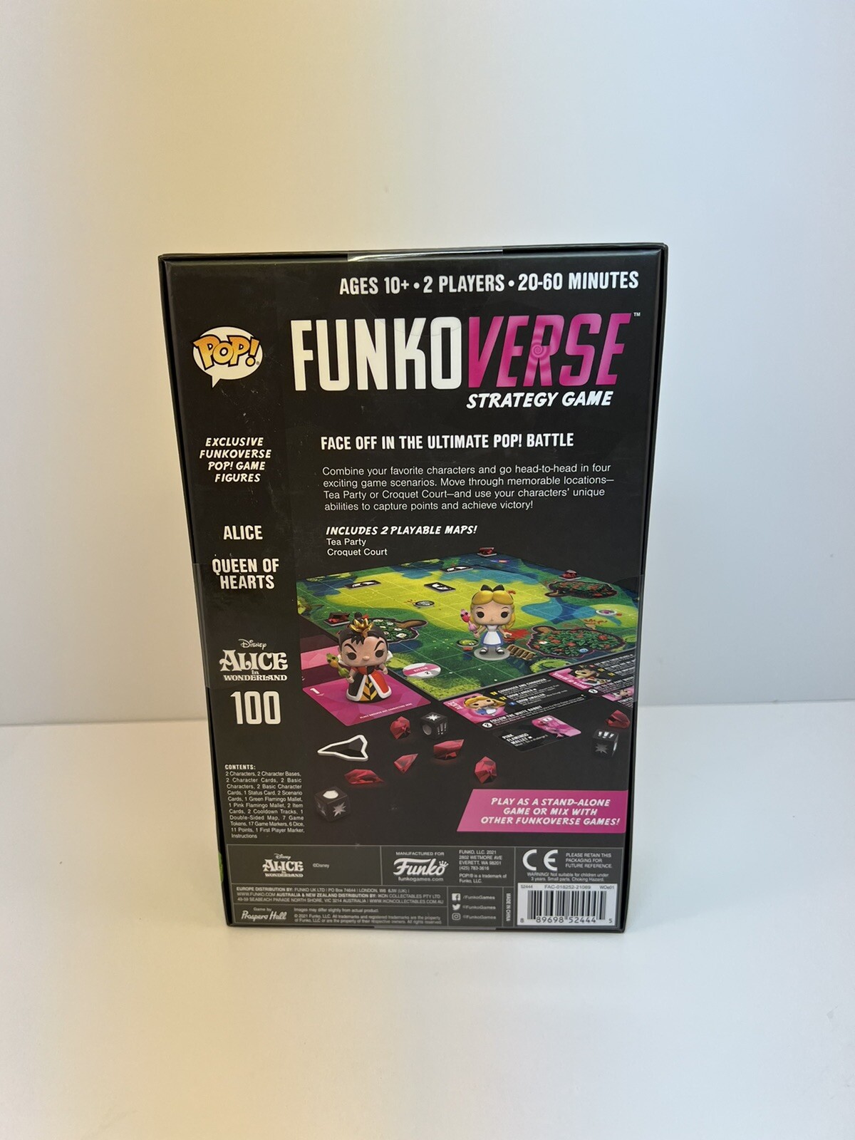 Funko Pop! Funkoverse Strategy Game Disney Alice In Wonderland
