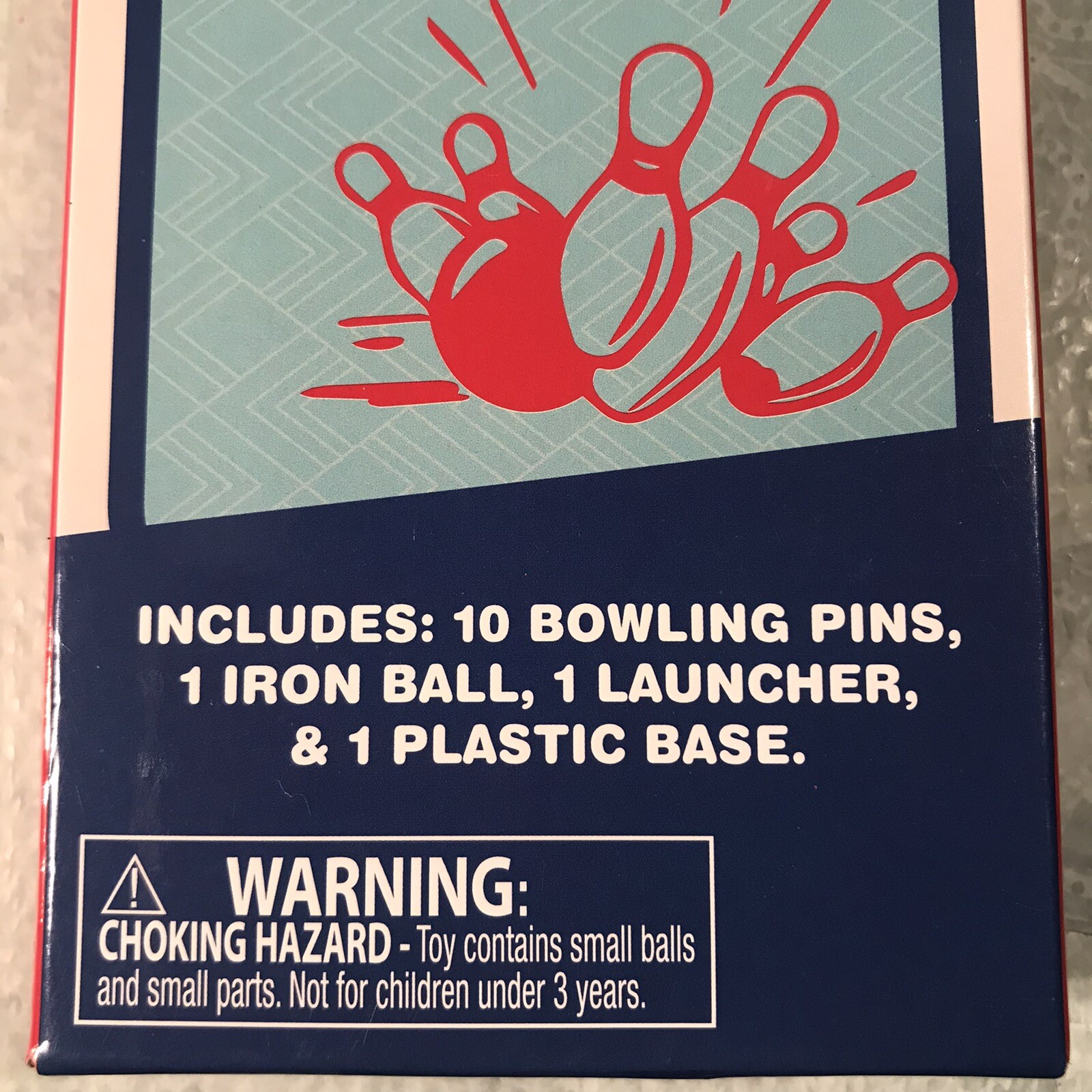 Greenbrier International Desktop Bowling Game Tabletop Plastic New In Box