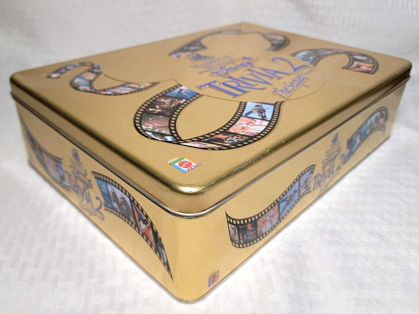 The Wonderful World of Disney, Trivia 2 The Sequel Game, Tin Box, 99.9% Complete