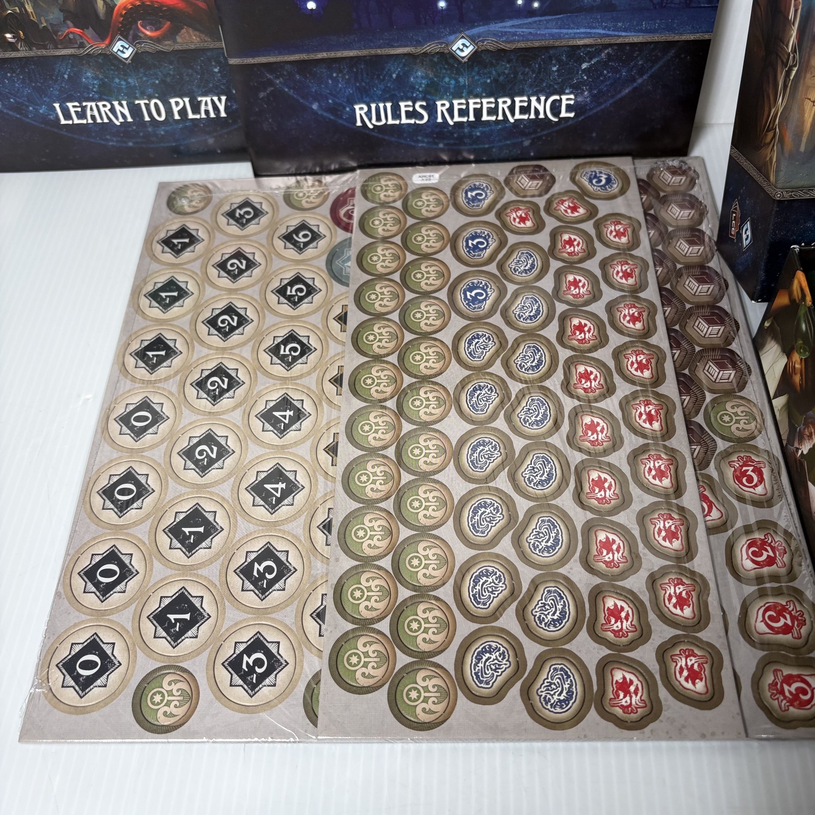 Arkham Horror The Card Game Core Set Fantasy Flight Games Unpunched Board Game